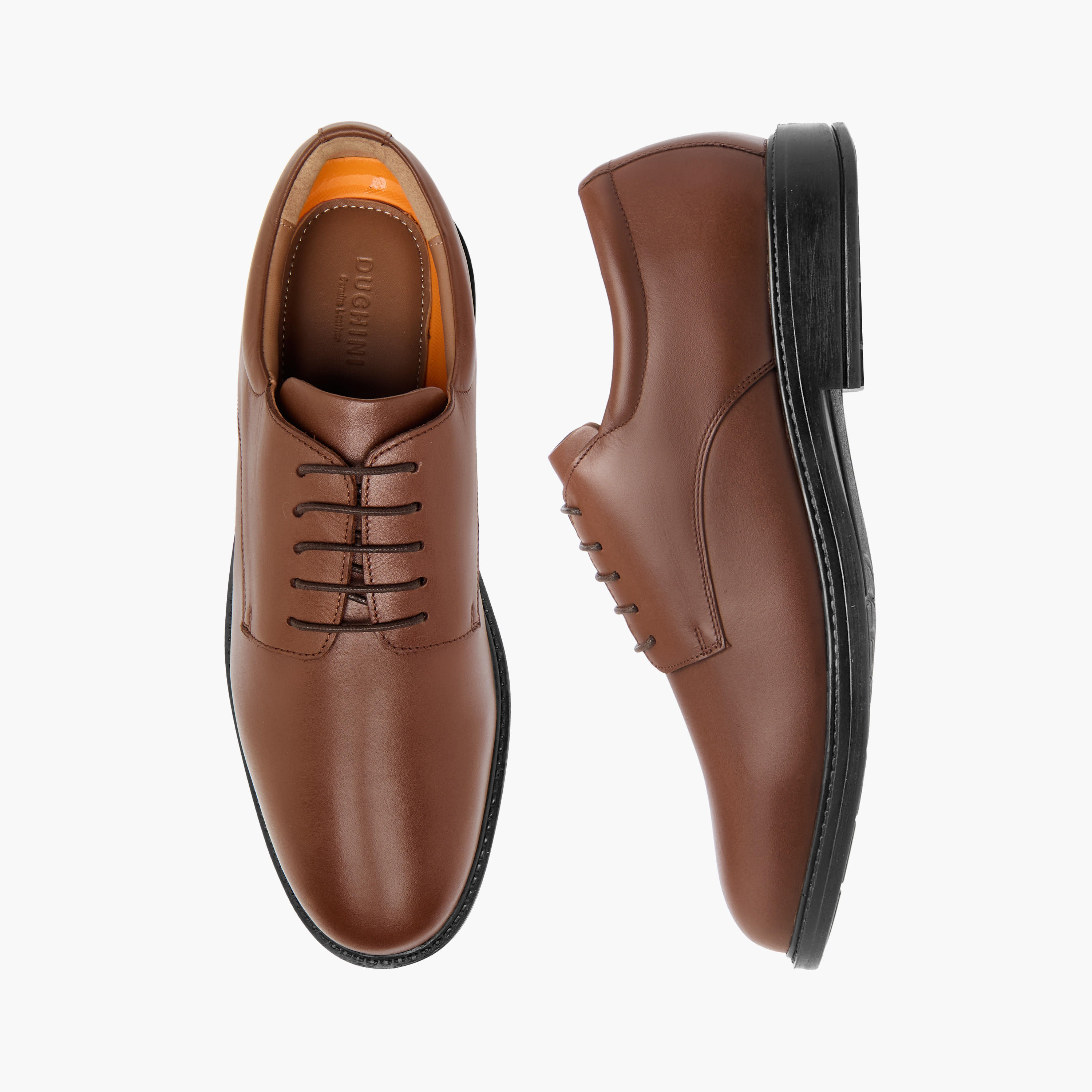 حذاء ديربي سادة برباط إغلاق للرجال من دوتشيني-men-shoes-formalshoes-image-1