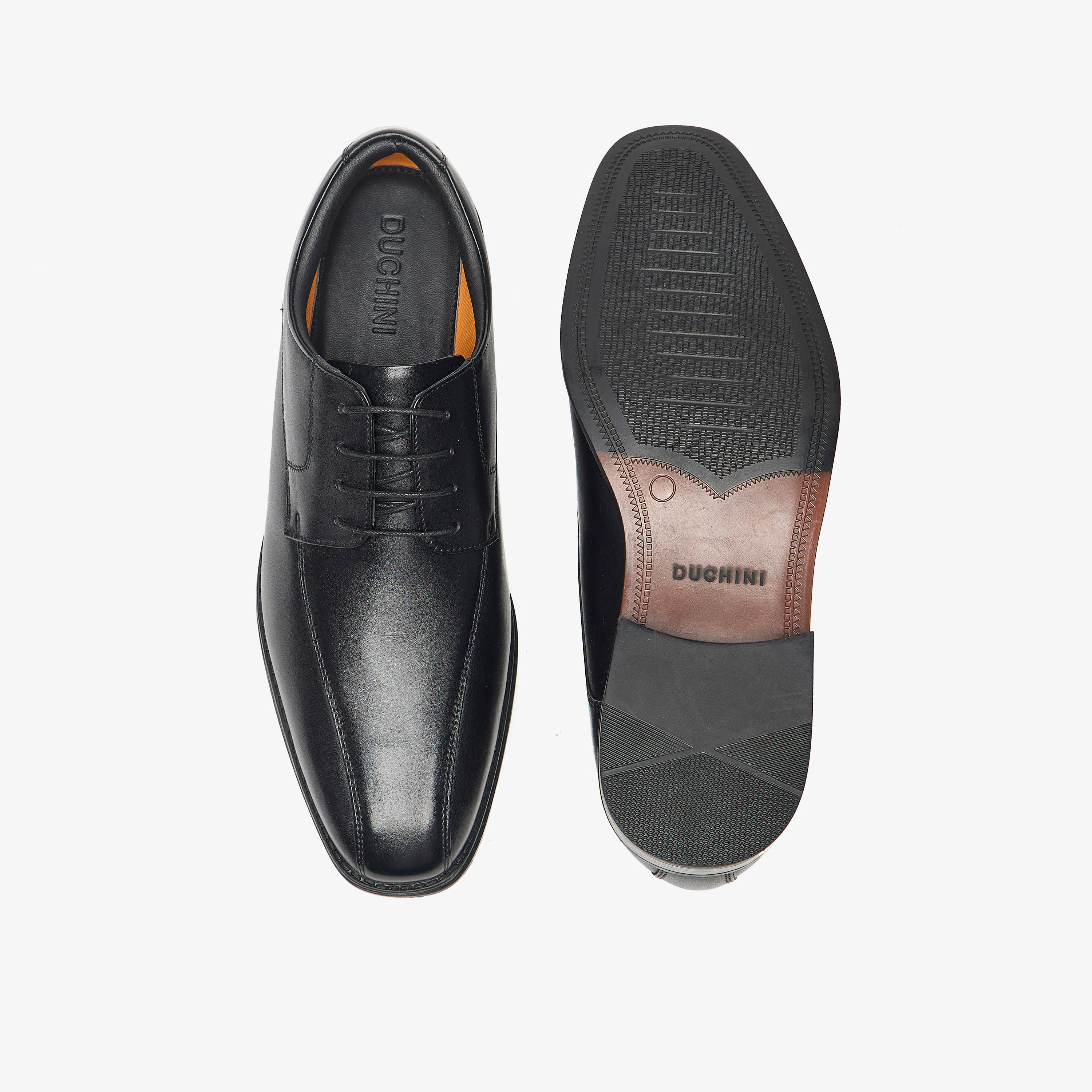 Duchini Men's Solid Professional Shoes with Lace-Up Closure-men-shoes-formalshoes-image-4
