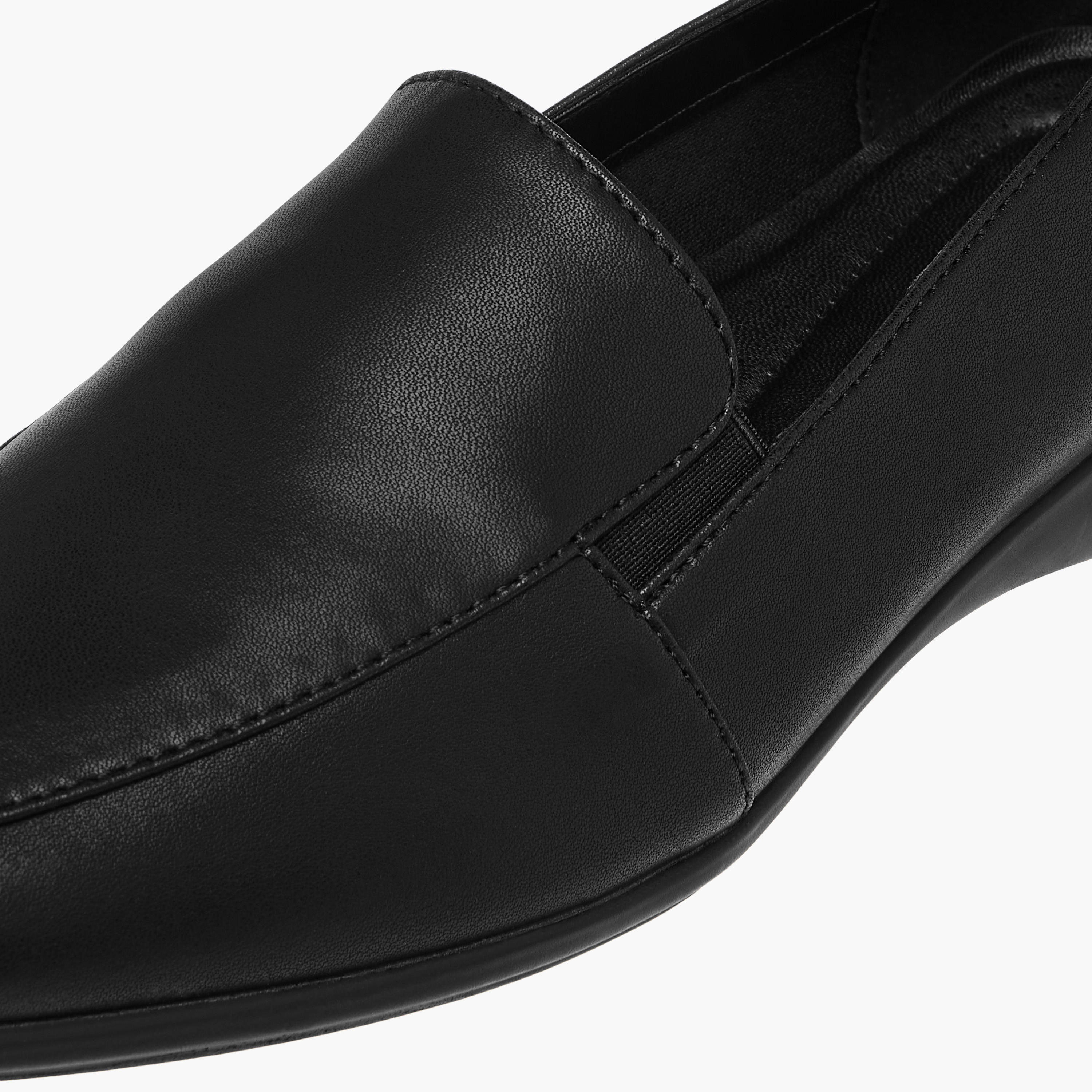 Le Confort Solid Slip-On Loafers with Pull Tabs-women-shoes-flats-loafers-image-5
