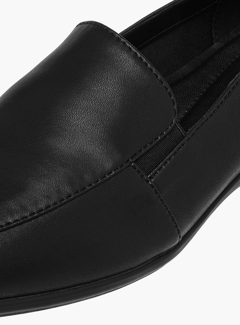 Le Confort Solid Slip-On Loafers with Pull Tabs-women-shoes-flats-loafers-image-5
