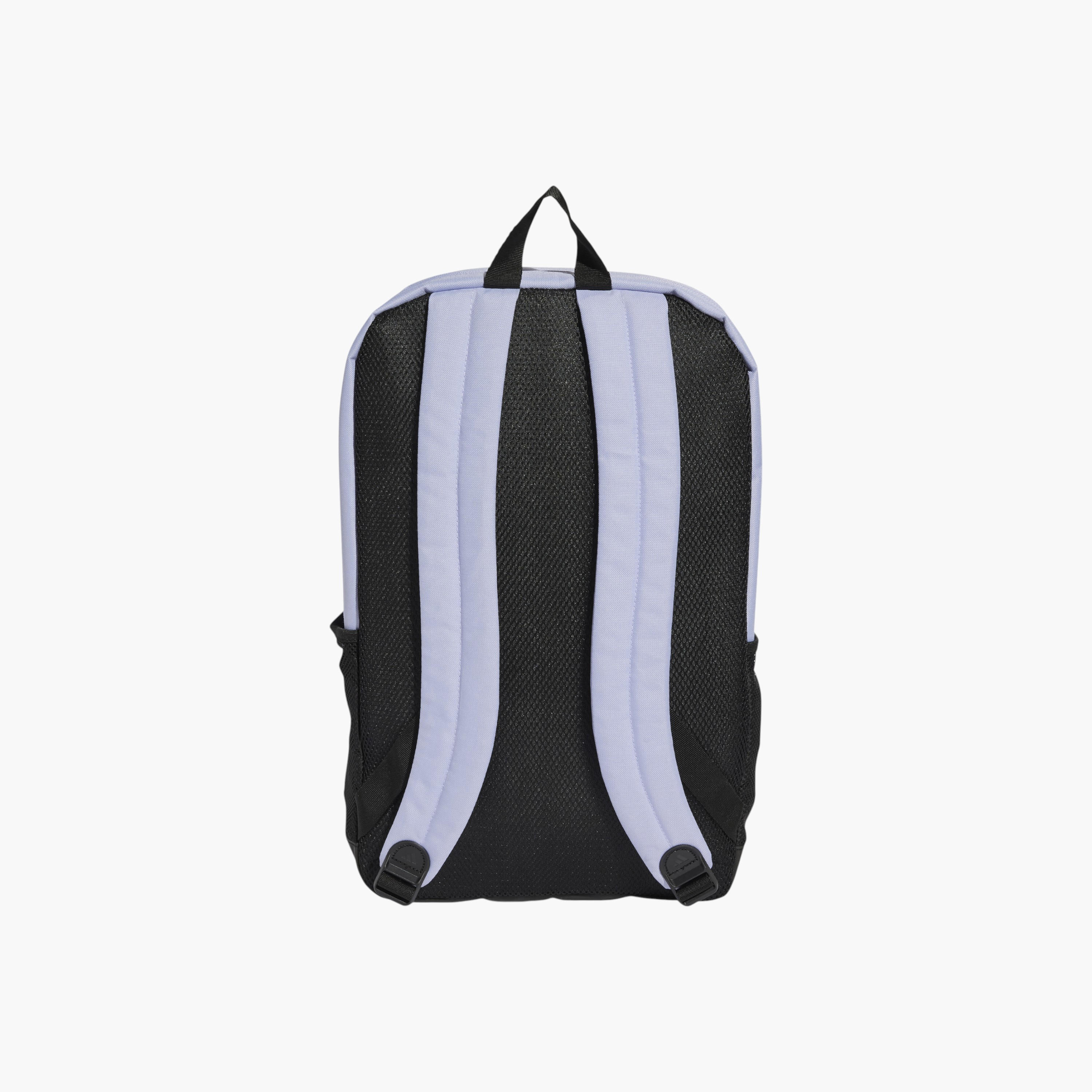 adidas Logo Print School Backpack with Adjustable Straps and Zip Closure-school-bagsandbackpacks-backpacks-image-5