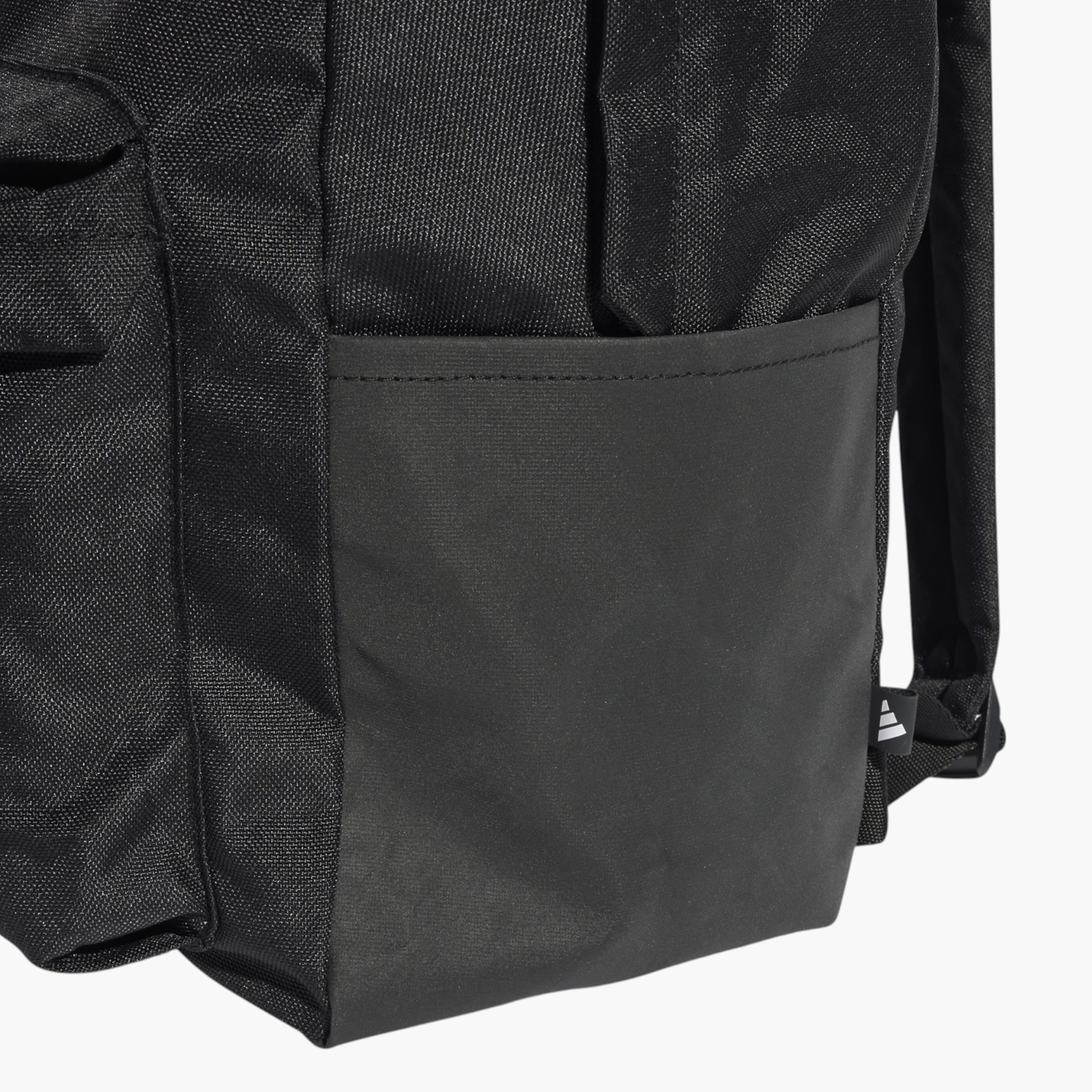 adidas Logo Print School Backpack with Adjustable Straps and Zip Closure-school-bagsandbackpacks-backpacks-image-5