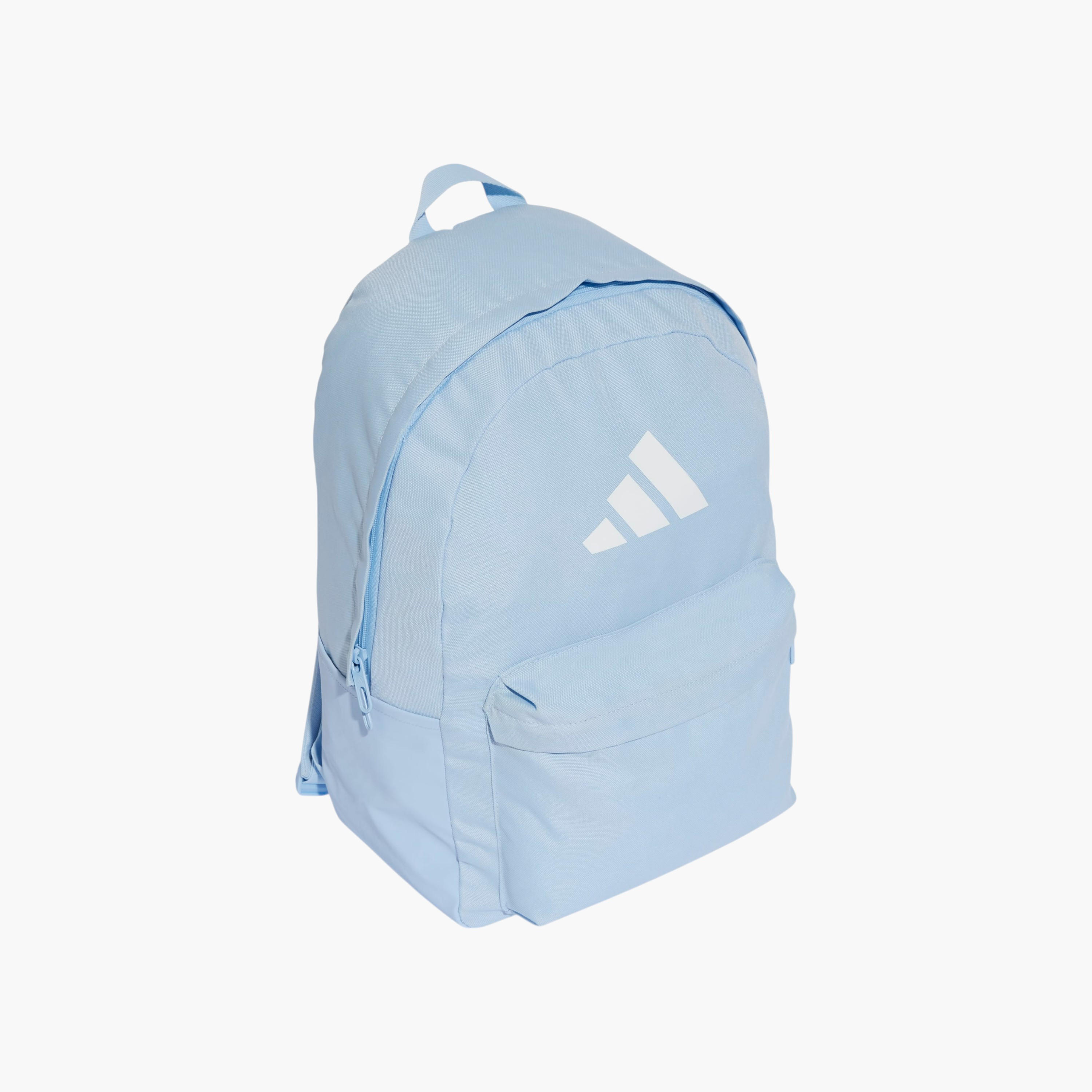 adidas Logo Print School Backpack with Adjustable Straps and Zip Closure-school-bagsandbackpacks-backpacks-image-3