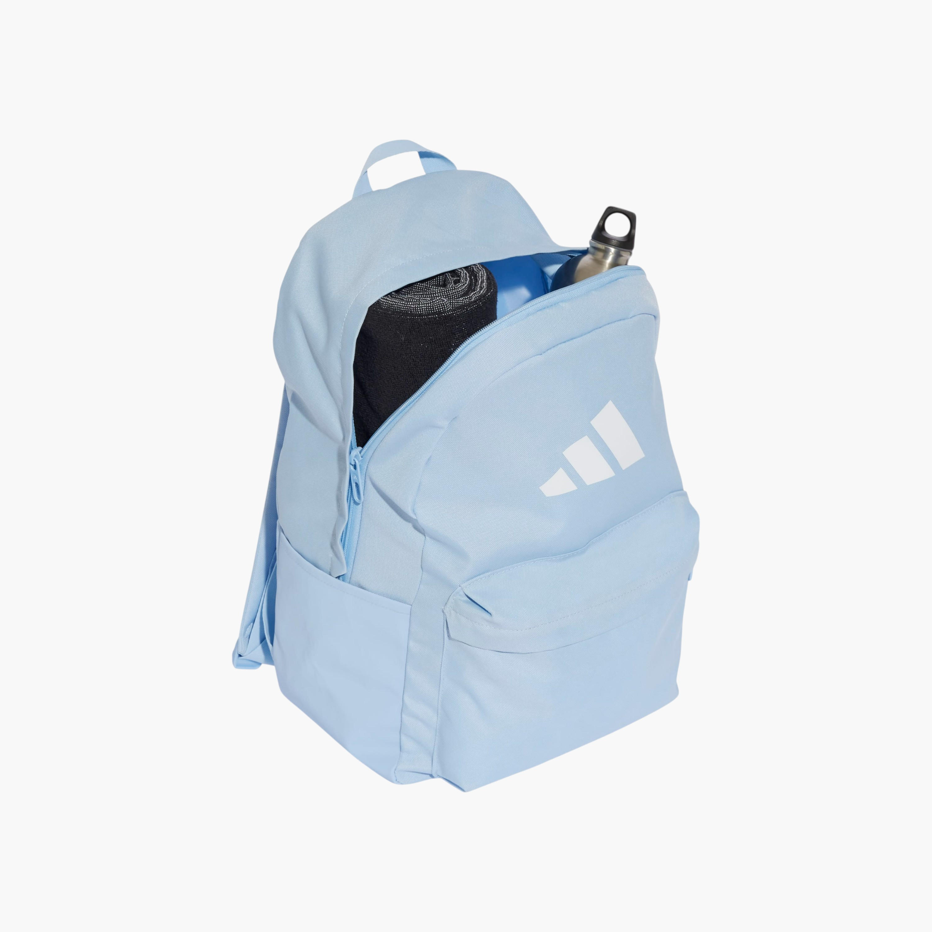 adidas Logo Print School Backpack with Adjustable Straps and Zip Closure-school-bagsandbackpacks-backpacks-image-4