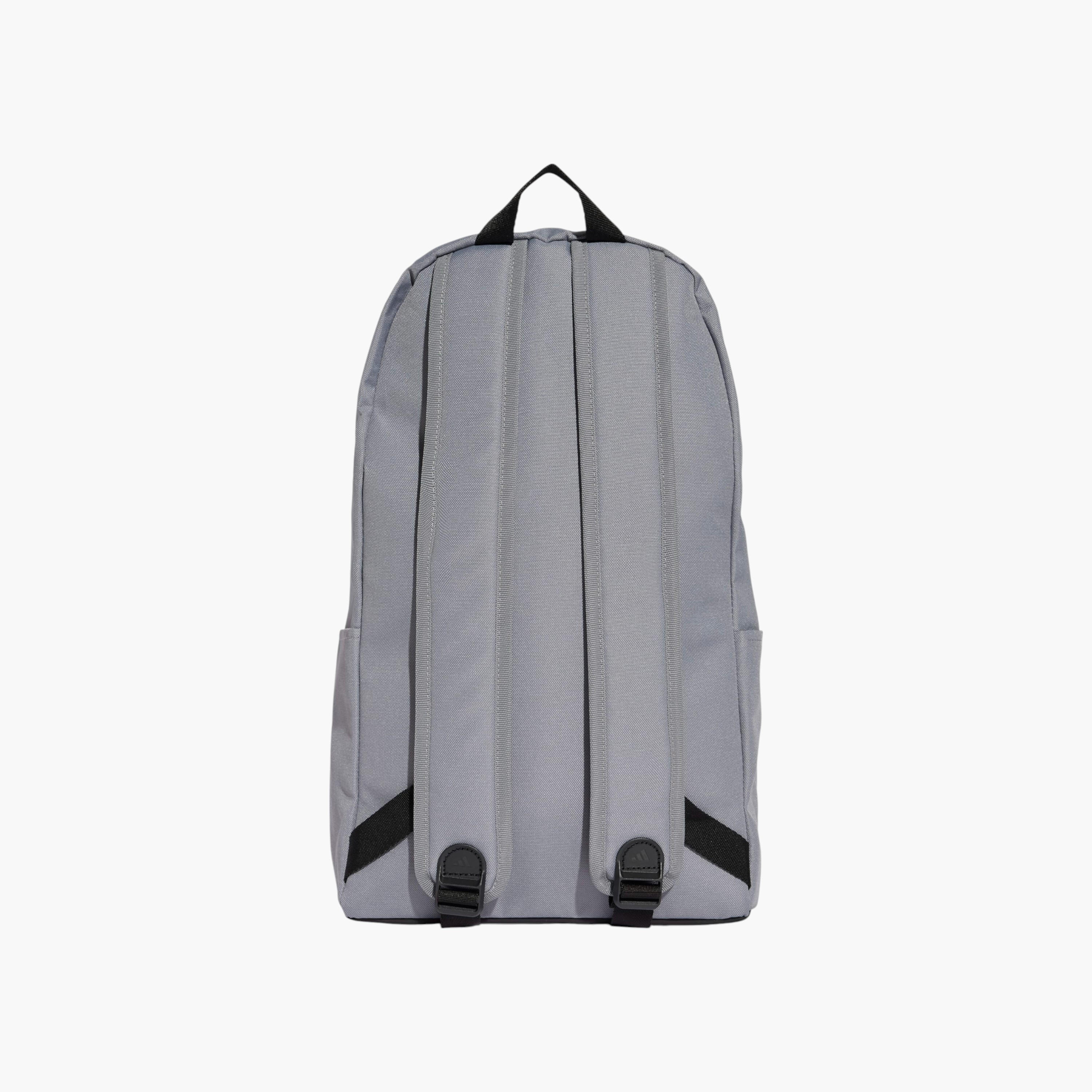 adidas Logo Print School Backpack with Adjustable Straps and Zip Closure-school-bagsandbackpacks-backpacks-image-5