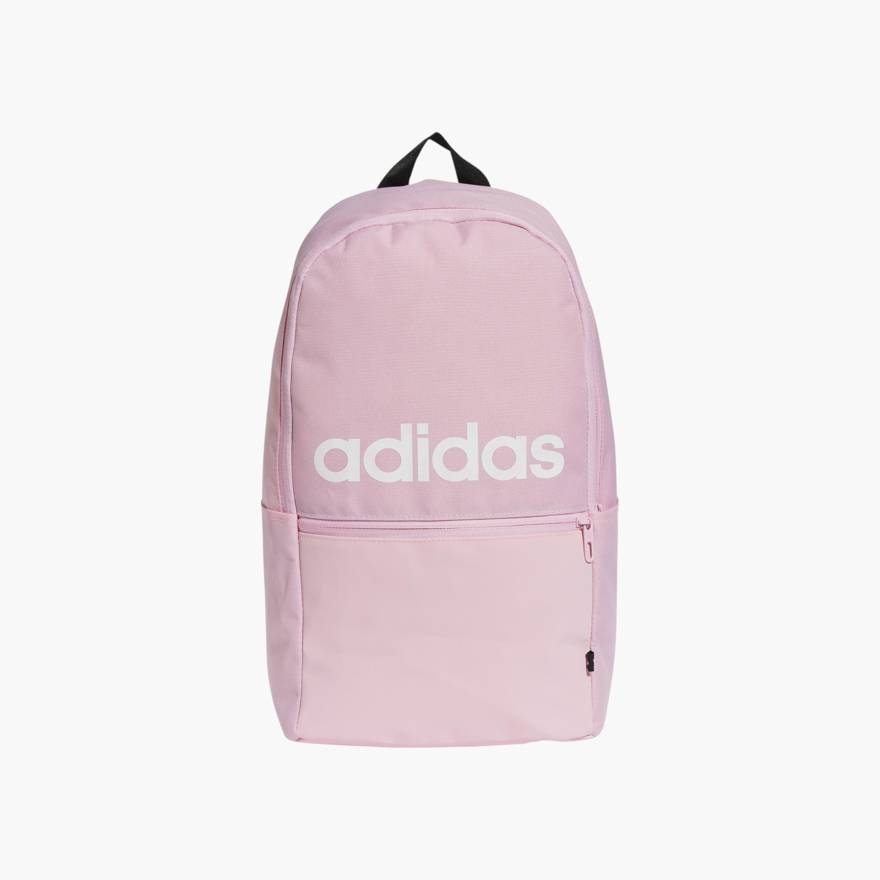 adidas Logo Print School Backpack with Adjustable Straps and Zip Closure-school-bagsandbackpacks-backpacks-image-1