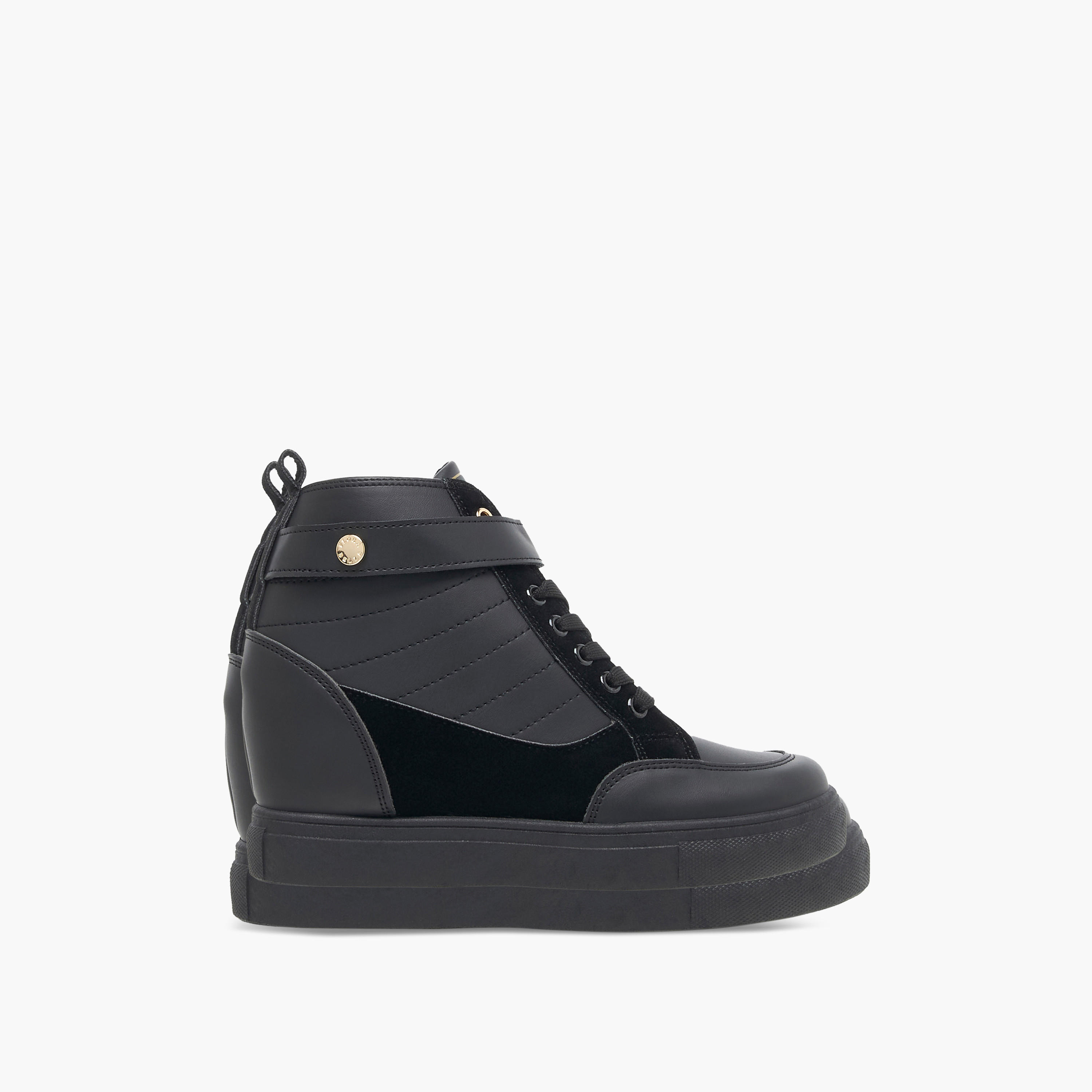 Flora Bella Panelled Sneakers with Hook and Loop Closure-women-shoes-sneakers-image-3