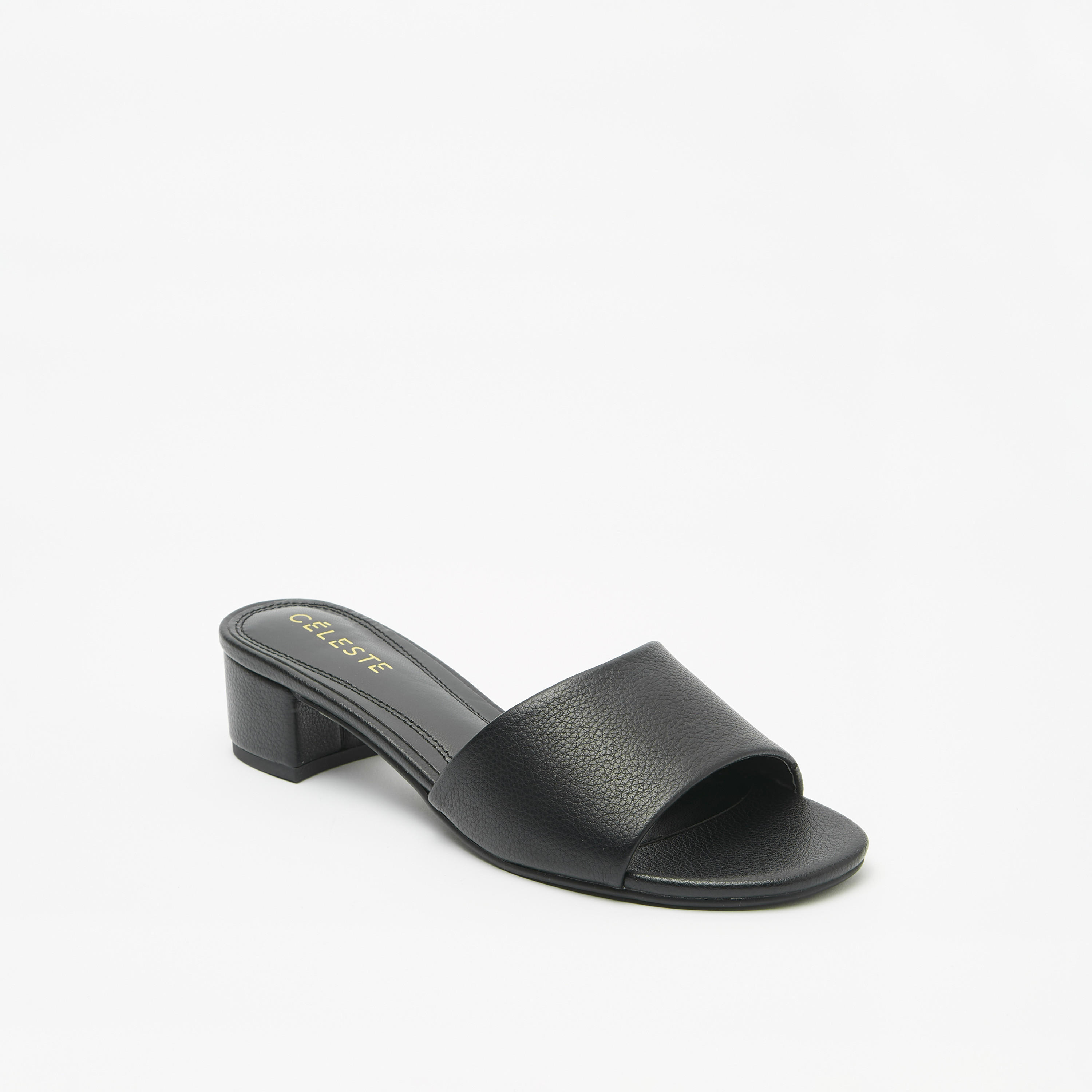Celeste Women's Solid Slip-On Sandals with Block Heels-women-shoes-heels-image-1