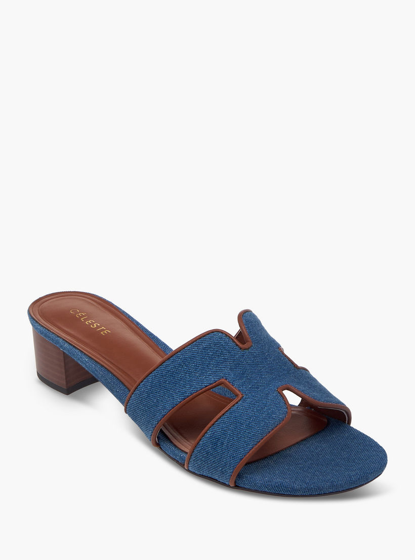 صندل بارز الملمس سهل الارتداء بكعب سميك للنساء من سيليست-women-shoes-sandals-heeled-image-2