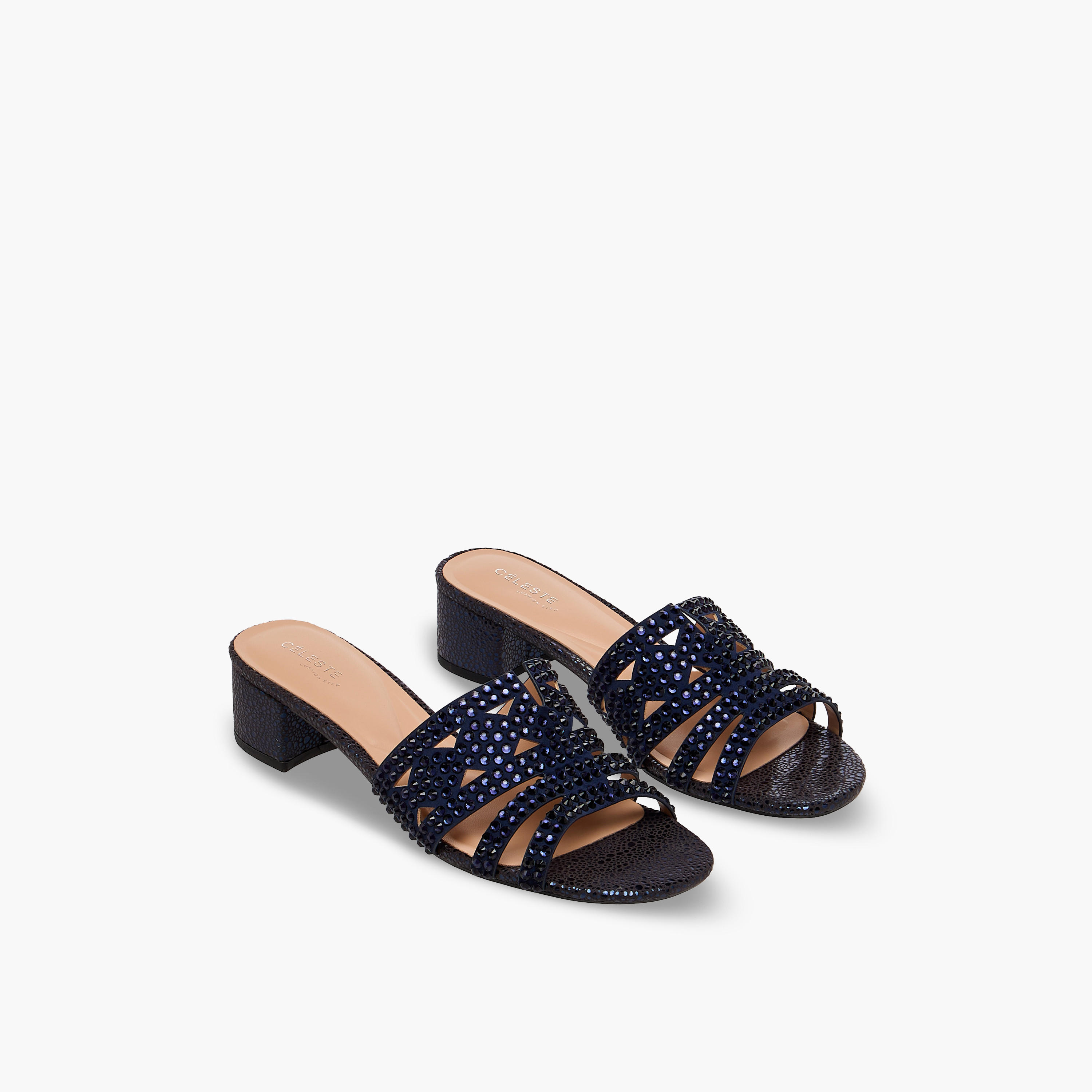 Celeste Women Embellished Block Heel Sandals-women-shoes-sandals-heeled-image-1