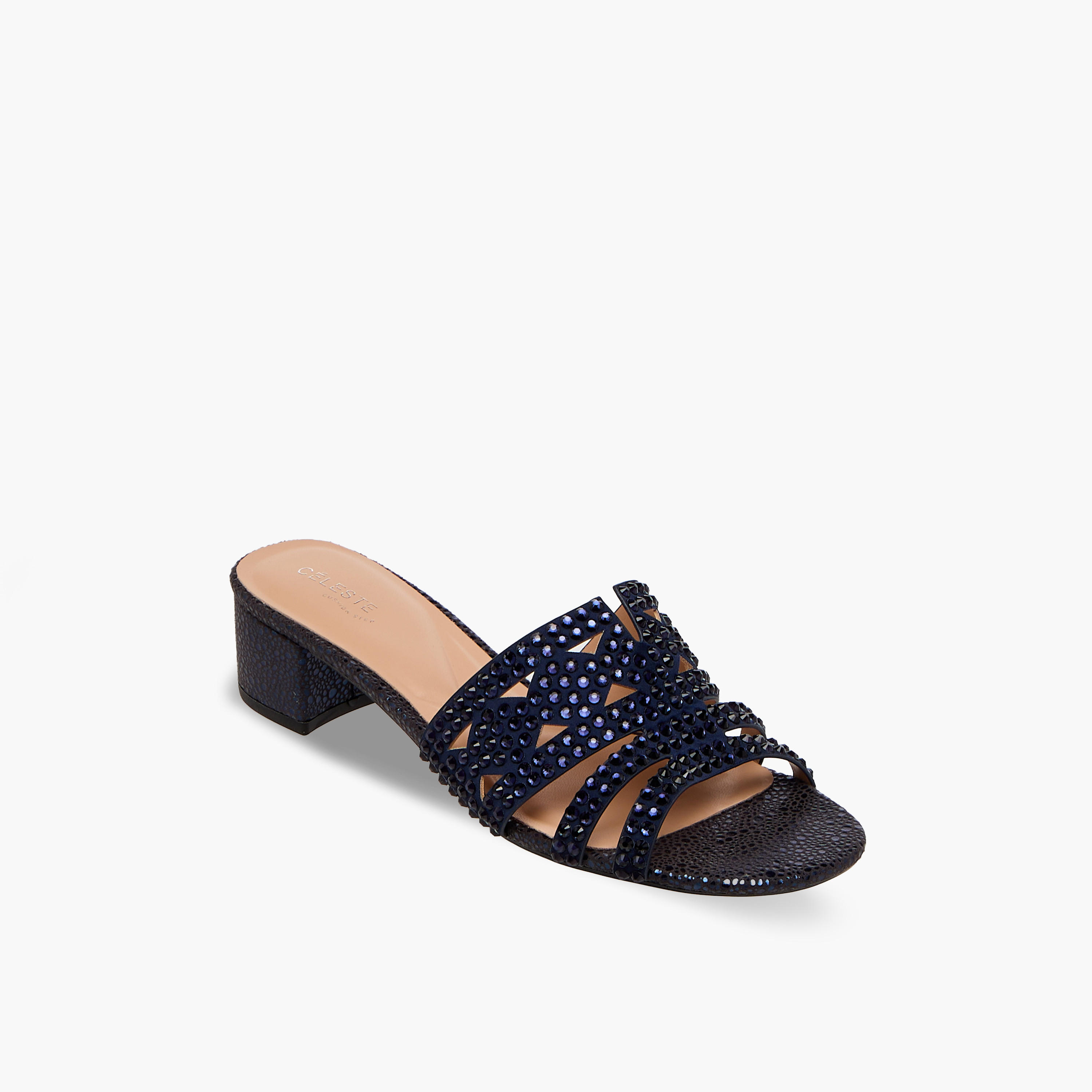 Celeste Women Embellished Block Heel Sandals-women-shoes-sandals-heeled-image-2