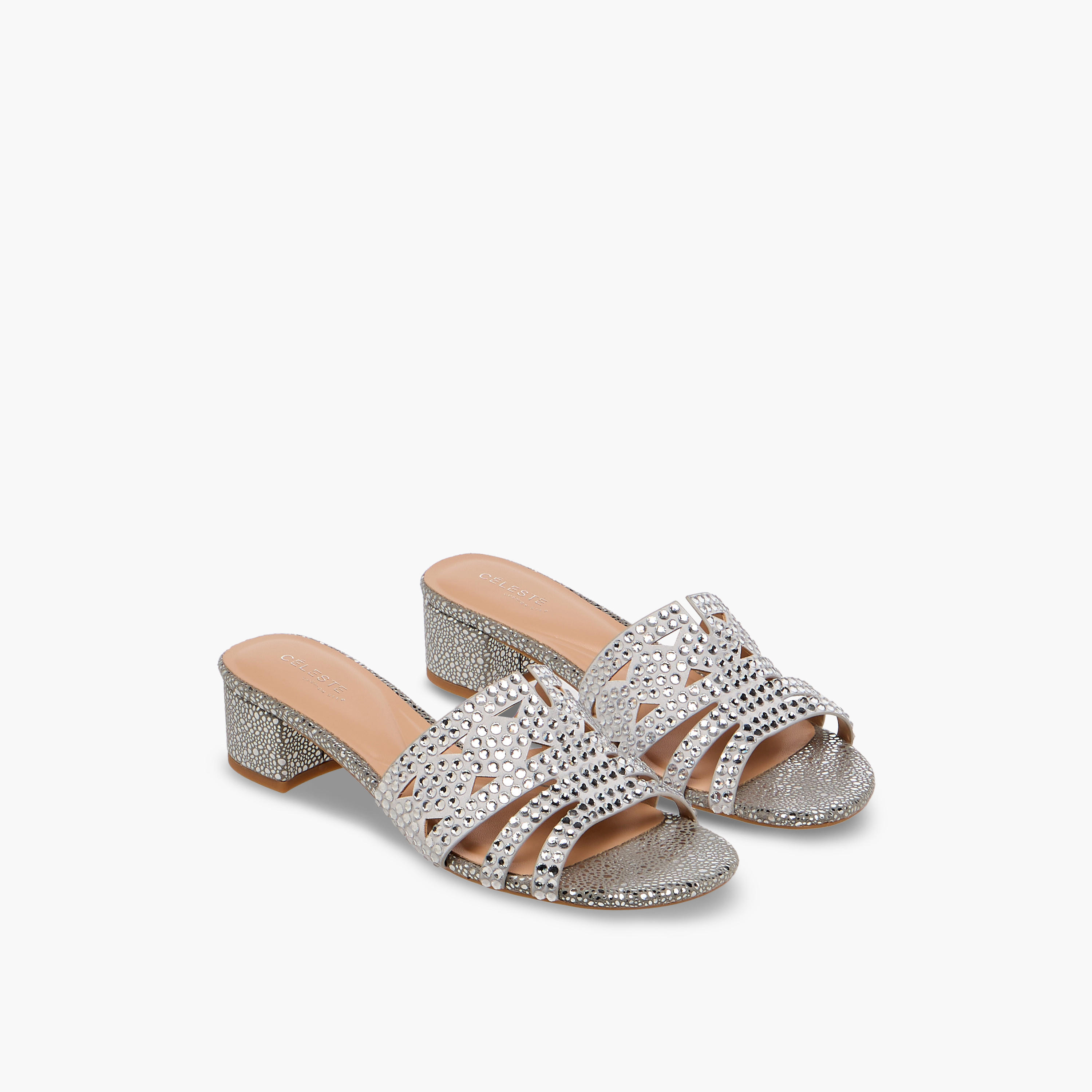 Celeste Women Embellished Block Heel Sandals-women-shoes-sandals-heeled-image-1