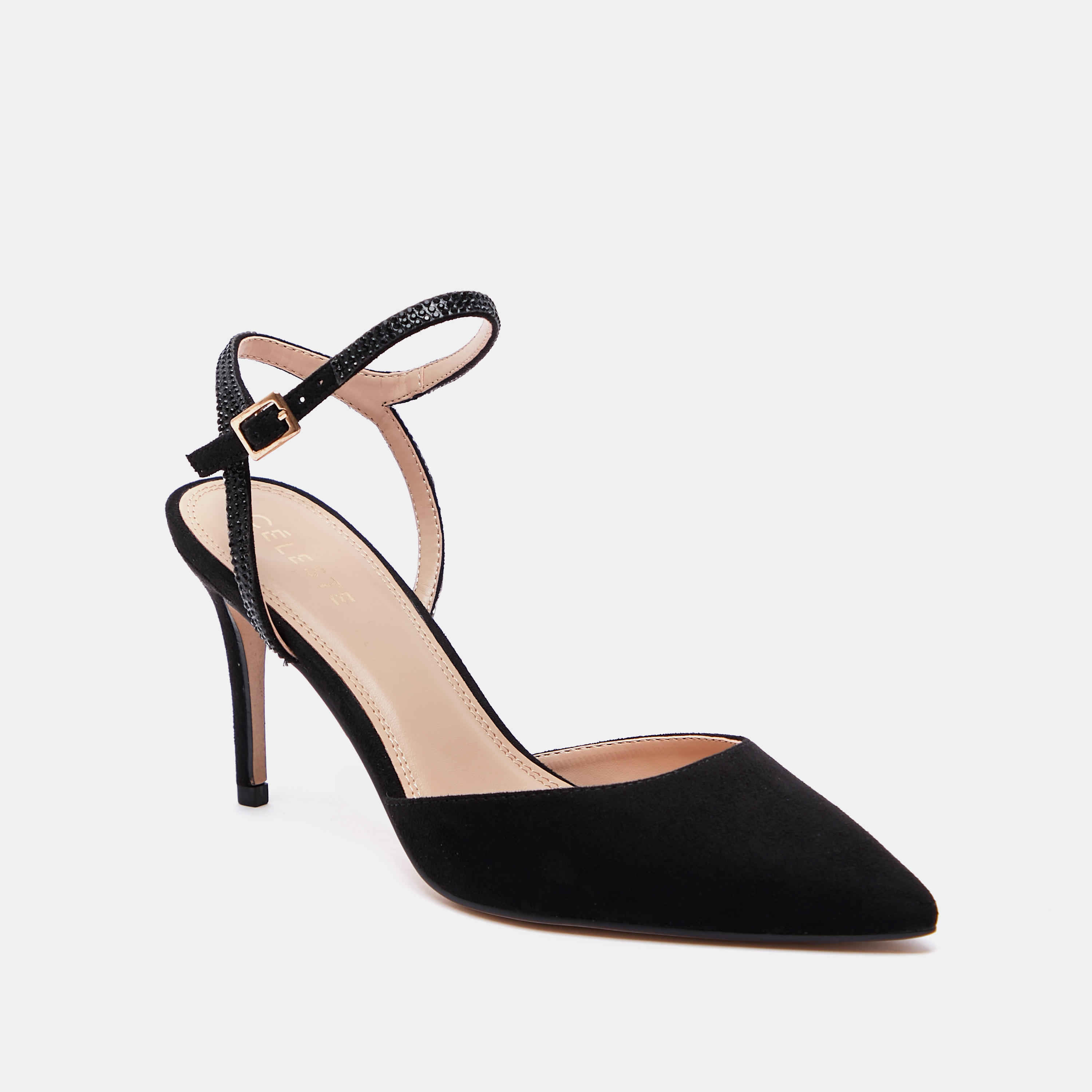 صندل بكعب ستيليتو وإبزيم إغلاق للنساء من سيليست-women-shoes-heels-image-2