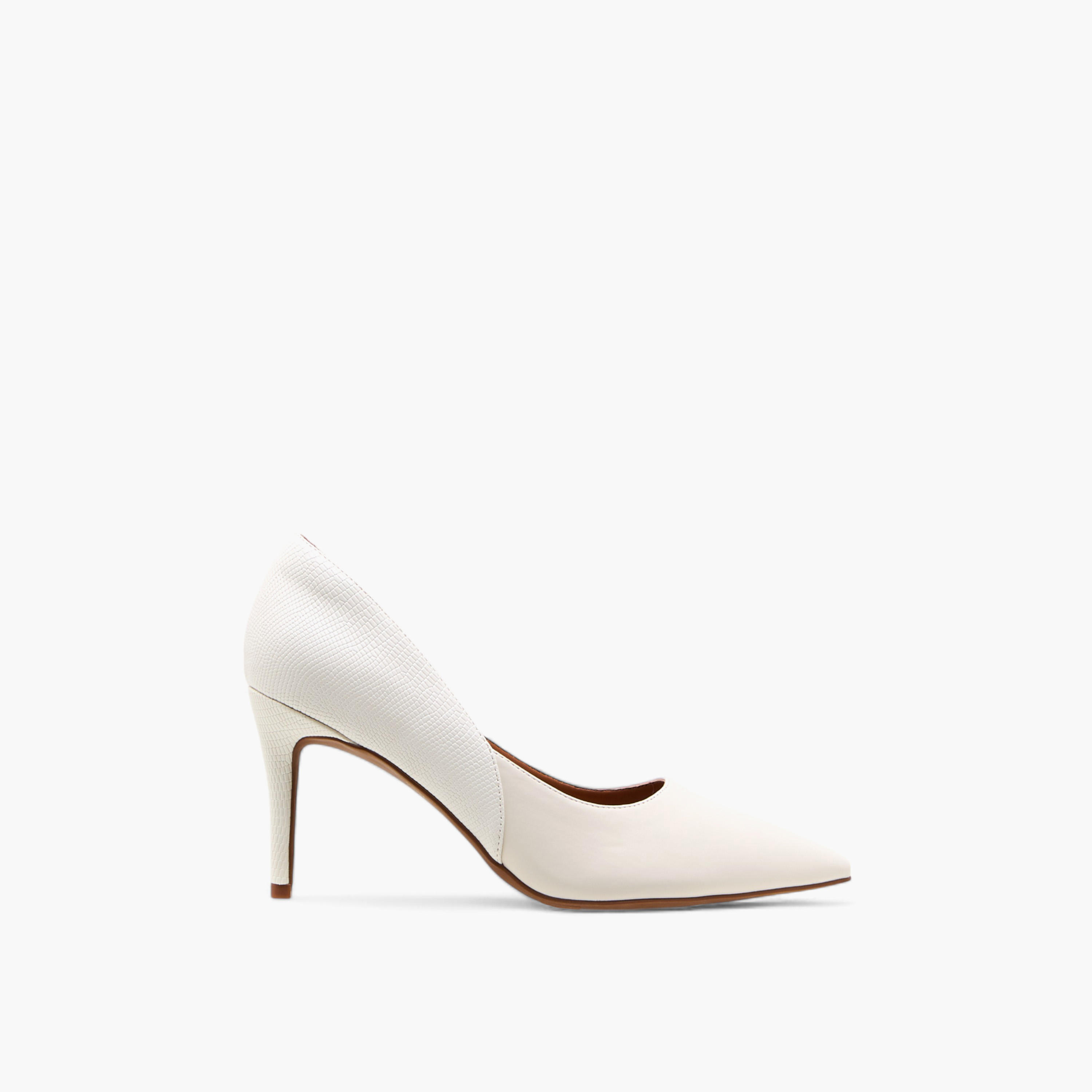 حذاء سادة بمقدمة مدببة مع كعب ستيليتو للنساء من إيل-women-shoes-heels-image-3