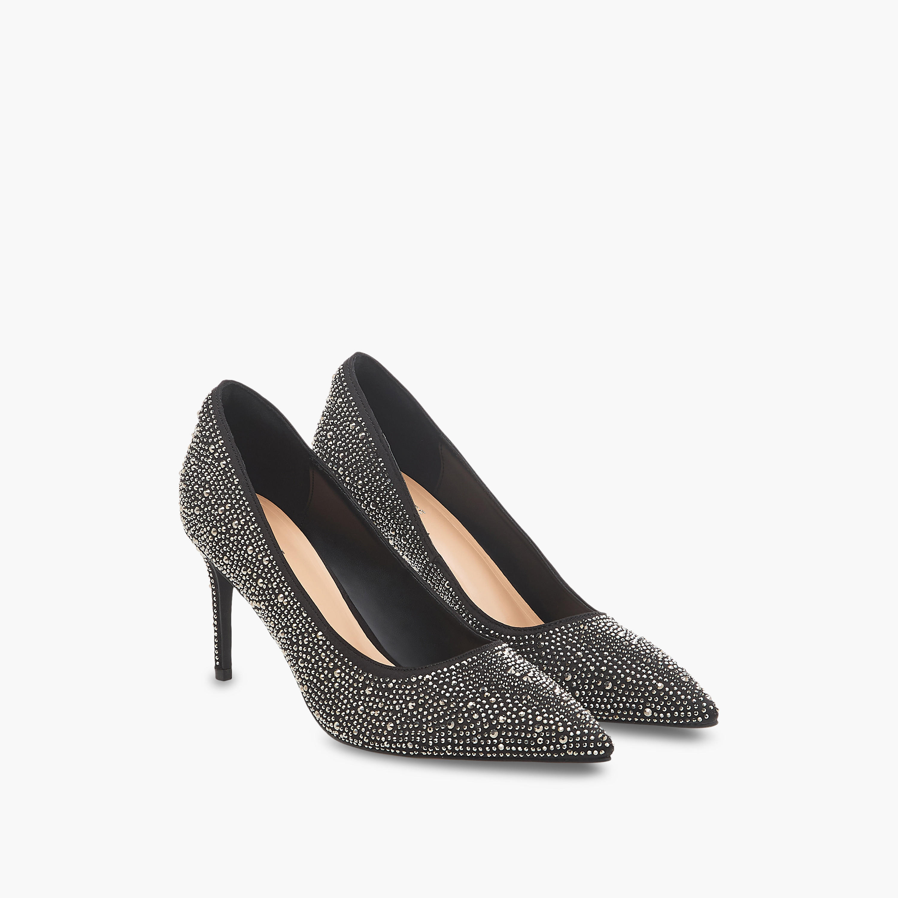 Celeste Women's Embellished Slip-On Pumps with Stiletto Heels-women-shoes-heels-image-1