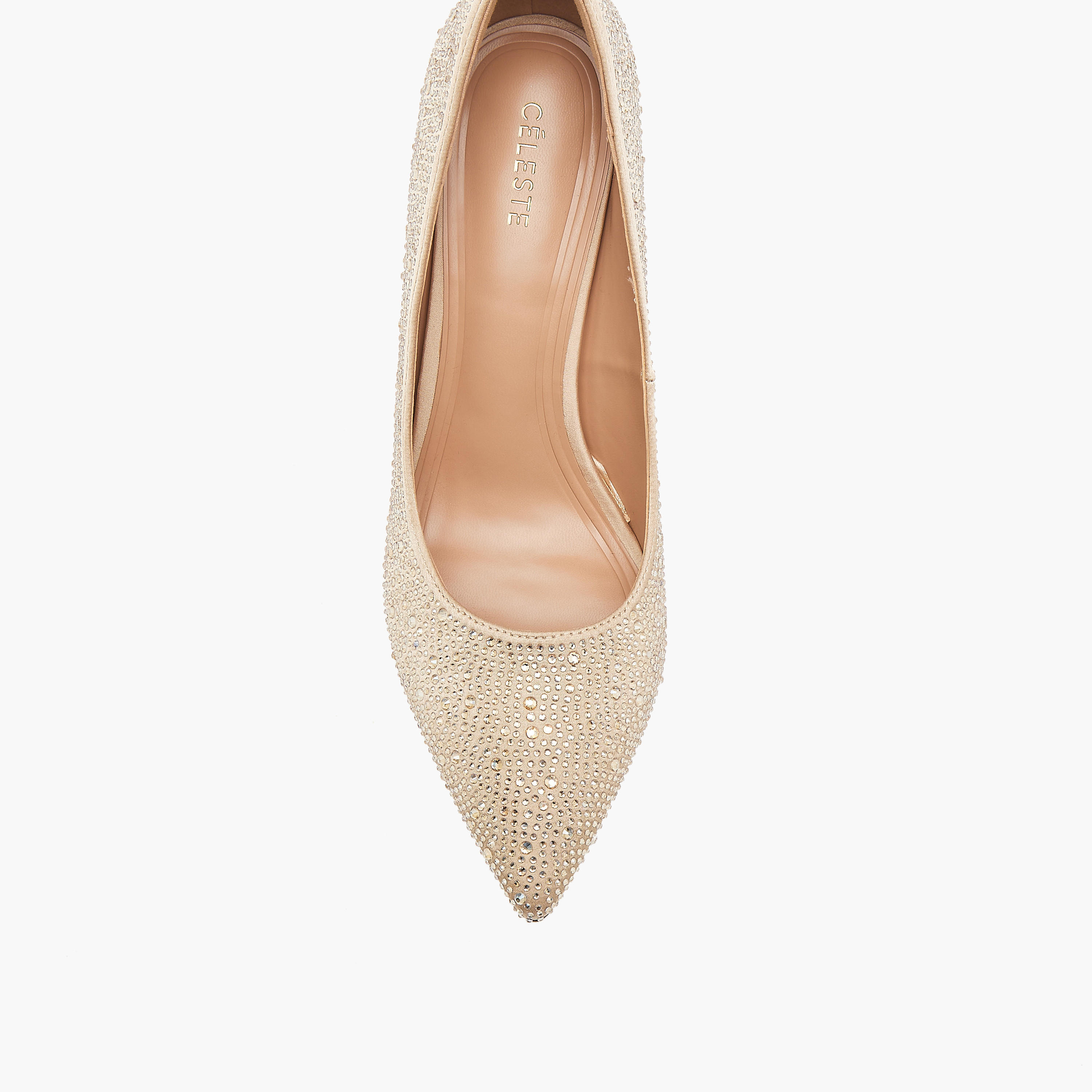 Celeste Women's Embellished Slip-On Pumps with Stiletto Heels-women-shoes-heels-image-4