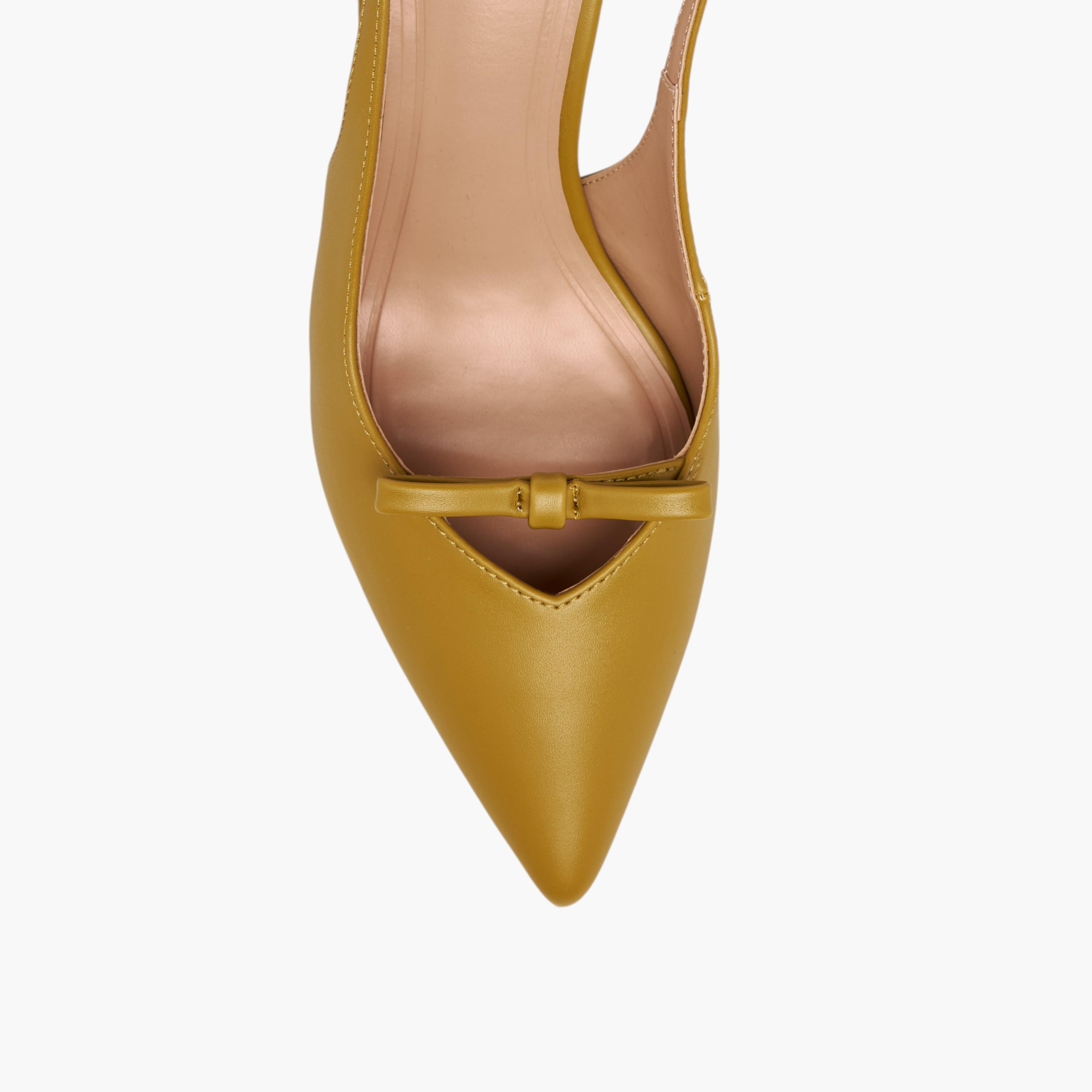 Celeste Women's Bow Accent Pointed Toe Shoes with Stiletto Heels-women-shoes-heels-image-4