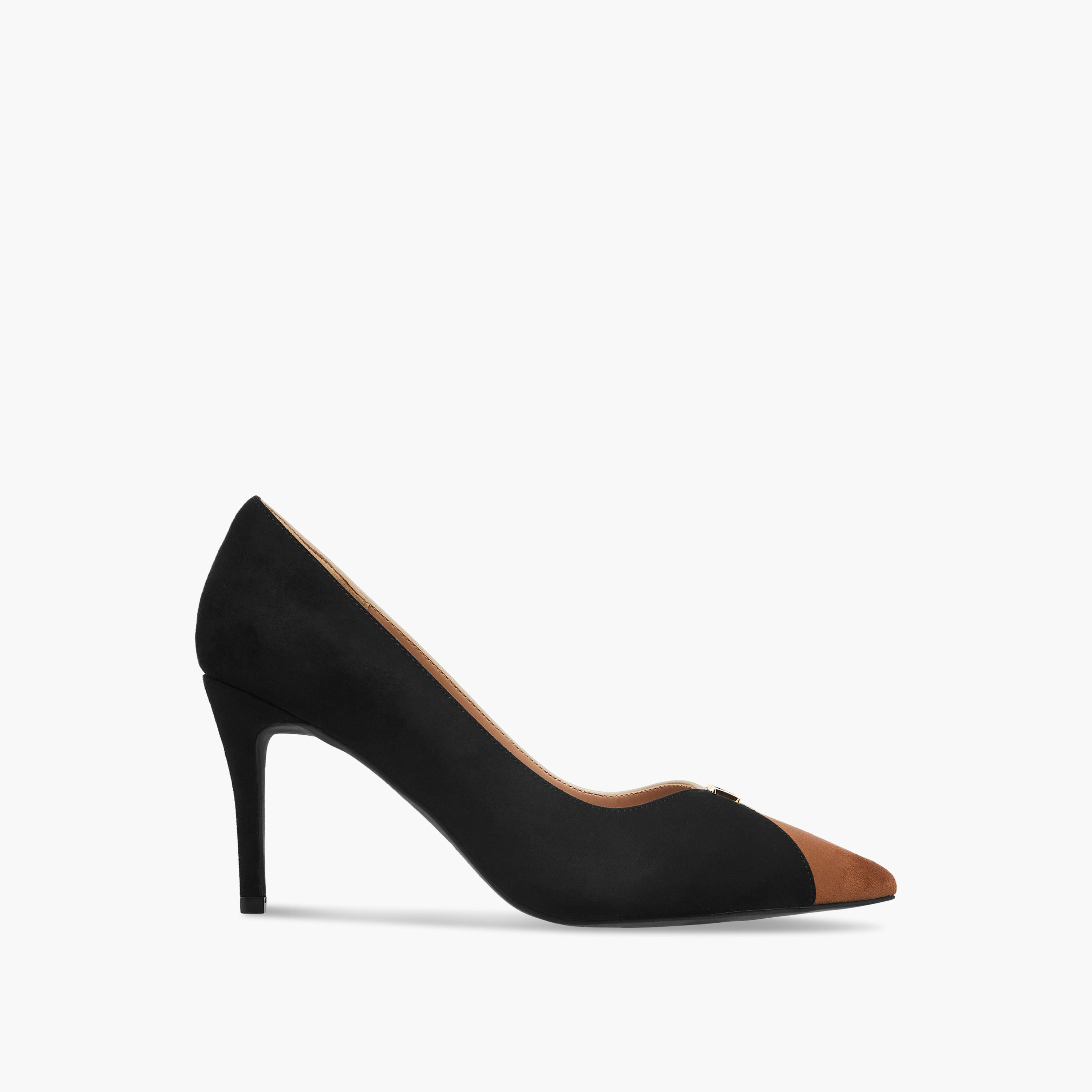 Elle Women's Colourblock Slip-On Pumps with Stiletto Heels-women-shoes-heels-image-3