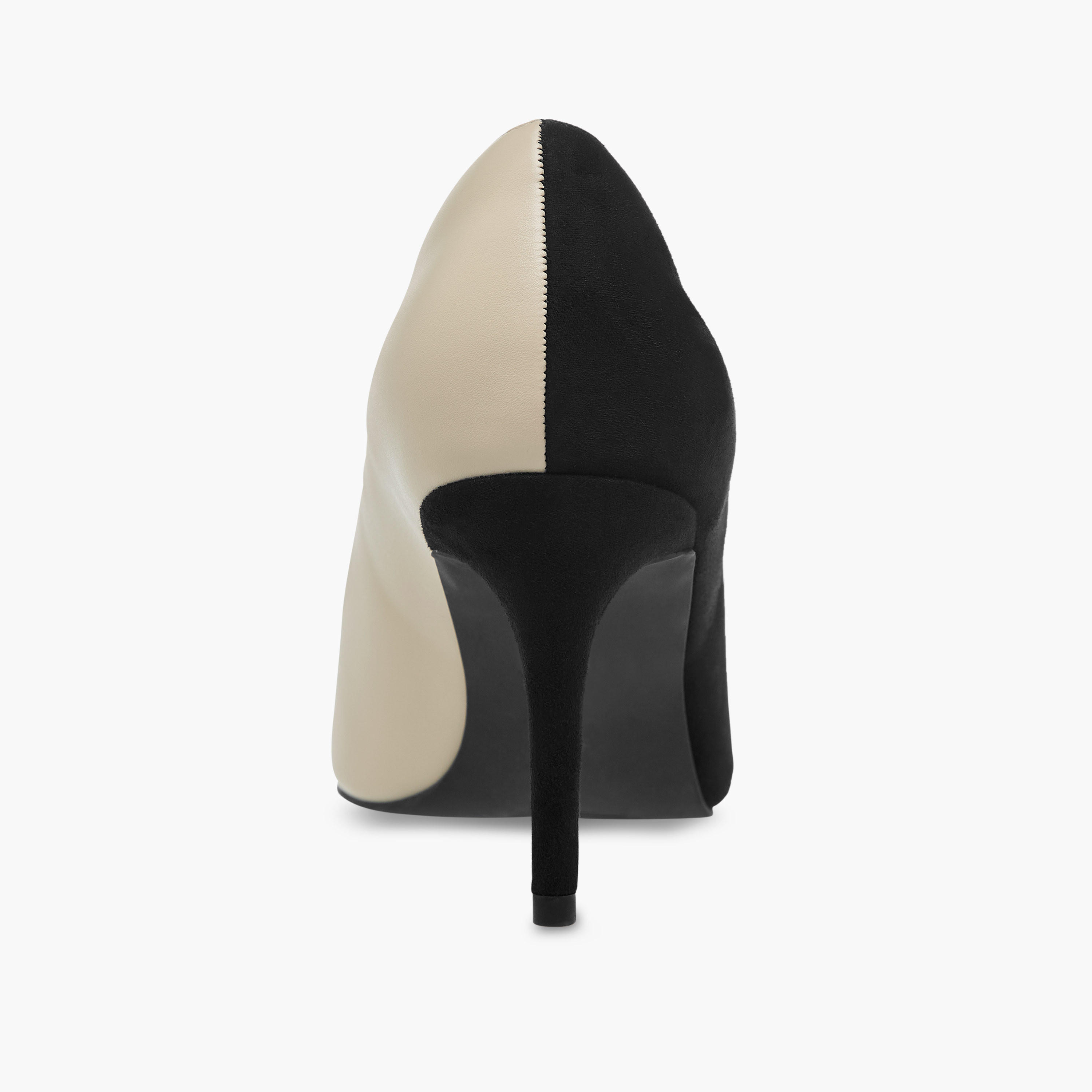 Elle Women's Colourblock Slip-On Pumps with Stiletto Heels-women-shoes-heels-image-5