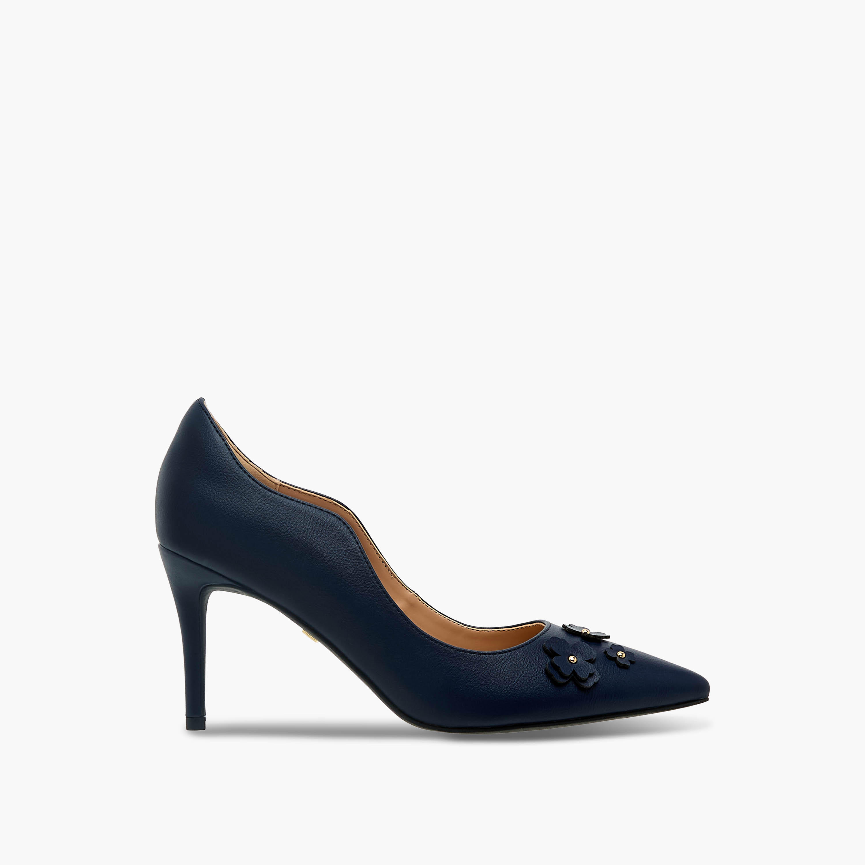 Celeste Women Floral Applique Stiletto Heel Pumps-women-shoes-heels-image-3