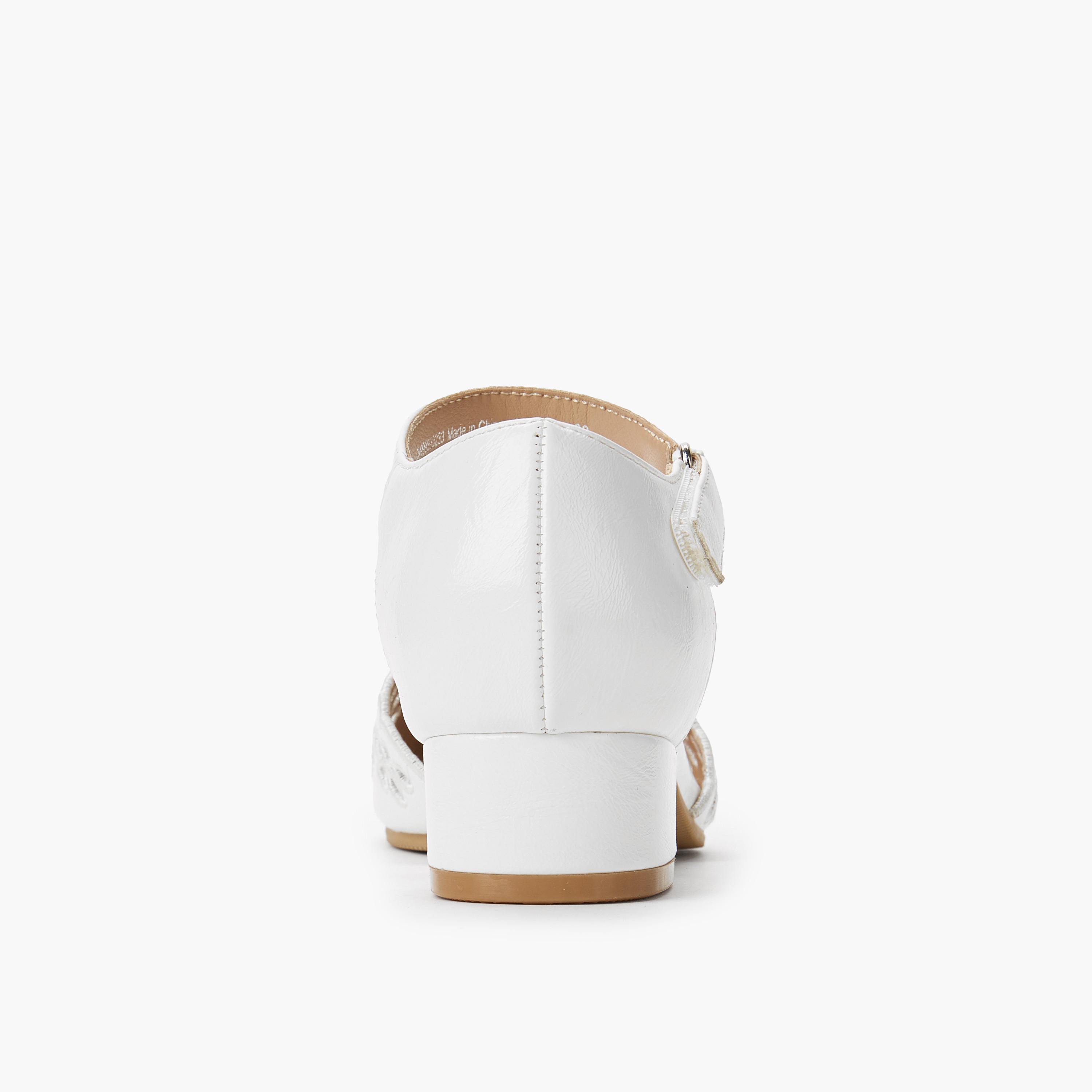 Celeste Girls Hook & Loop Block Heel Shoes-girls-shoes-sandals-image-5