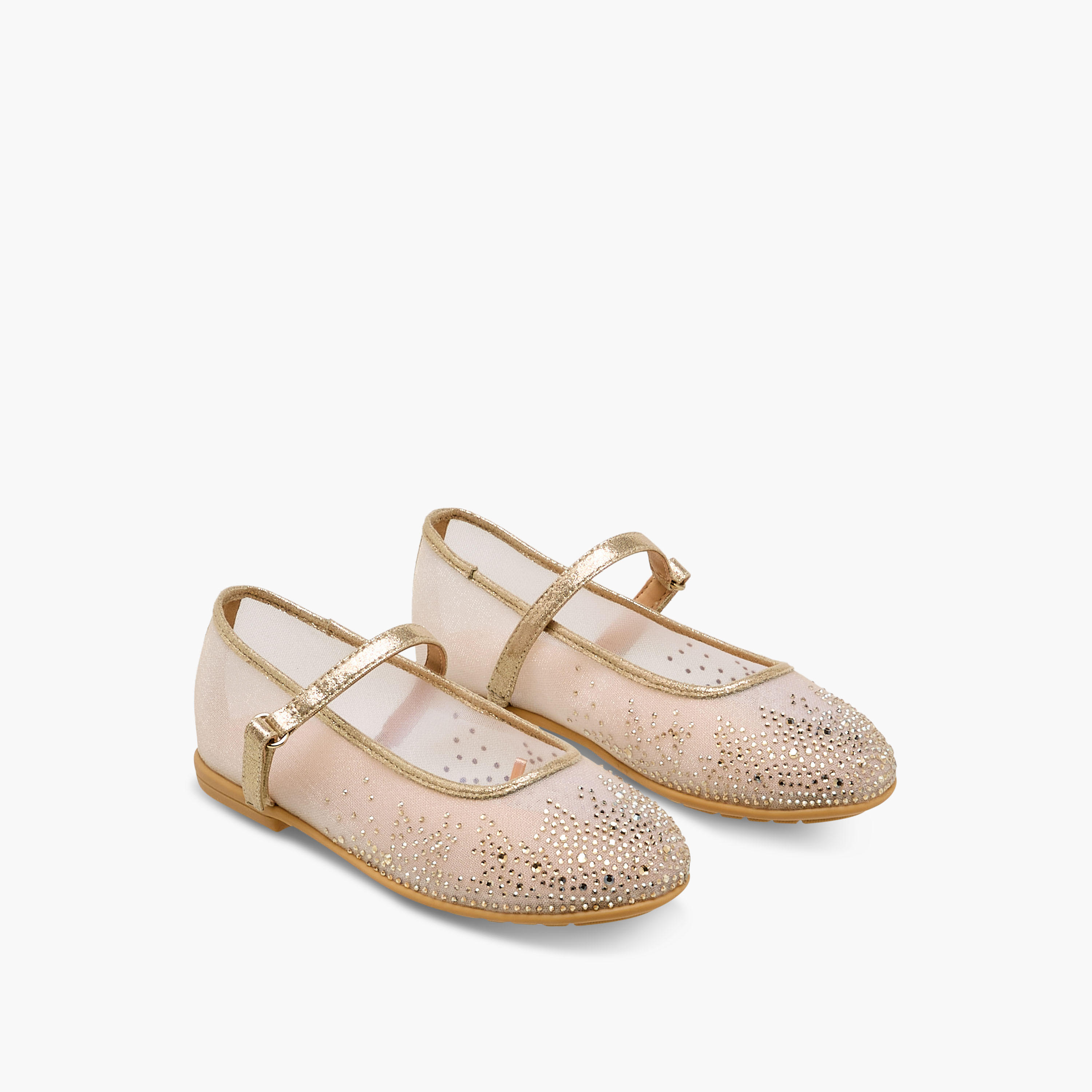 حذاء باليرينا بشريط إغلاق للبنات من سيليست-girls-shoes-maryjanes-image-1