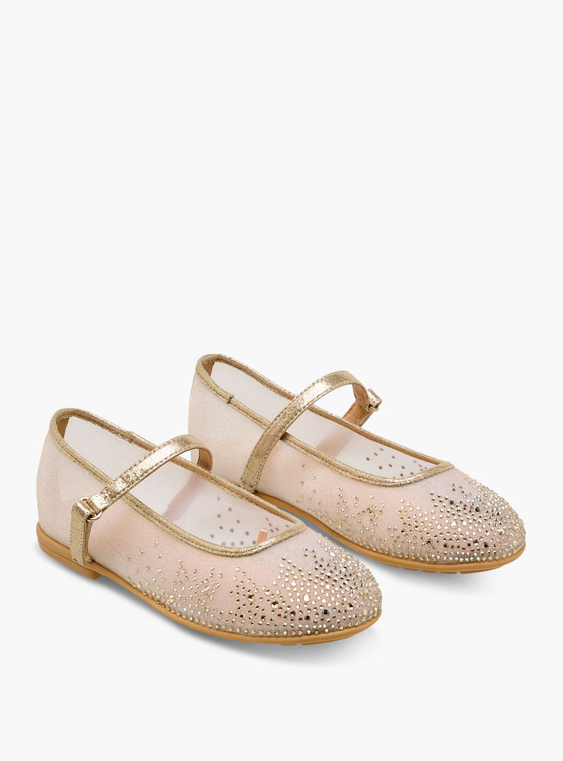 حذاء باليرينا بشريط إغلاق للبنات من سيليست-girls-shoes-maryjanes-image-1