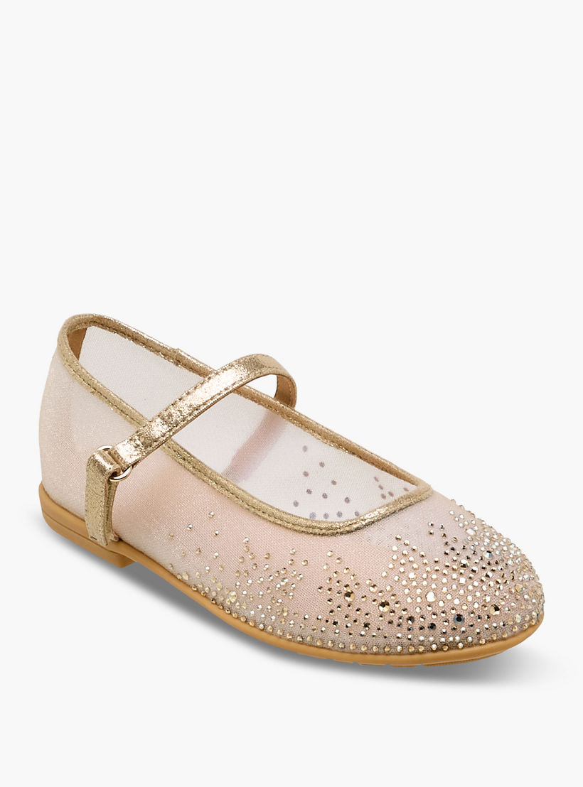 حذاء باليرينا بشريط إغلاق للبنات من سيليست-girls-shoes-maryjanes-image-2