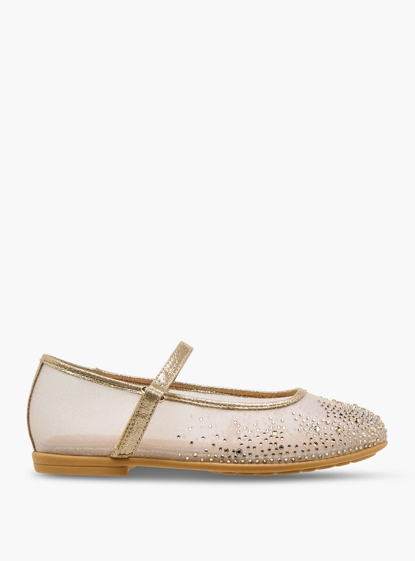 حذاء باليرينا بشريط إغلاق للبنات من سيليست-girls-shoes-maryjanes-image-3