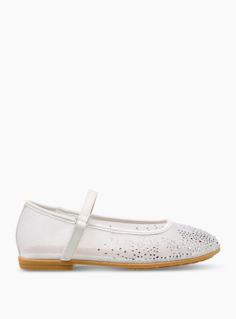 Celeste Girls Hook & Loop Ballerina Shoes-girls-shoes-maryjanes-image-3