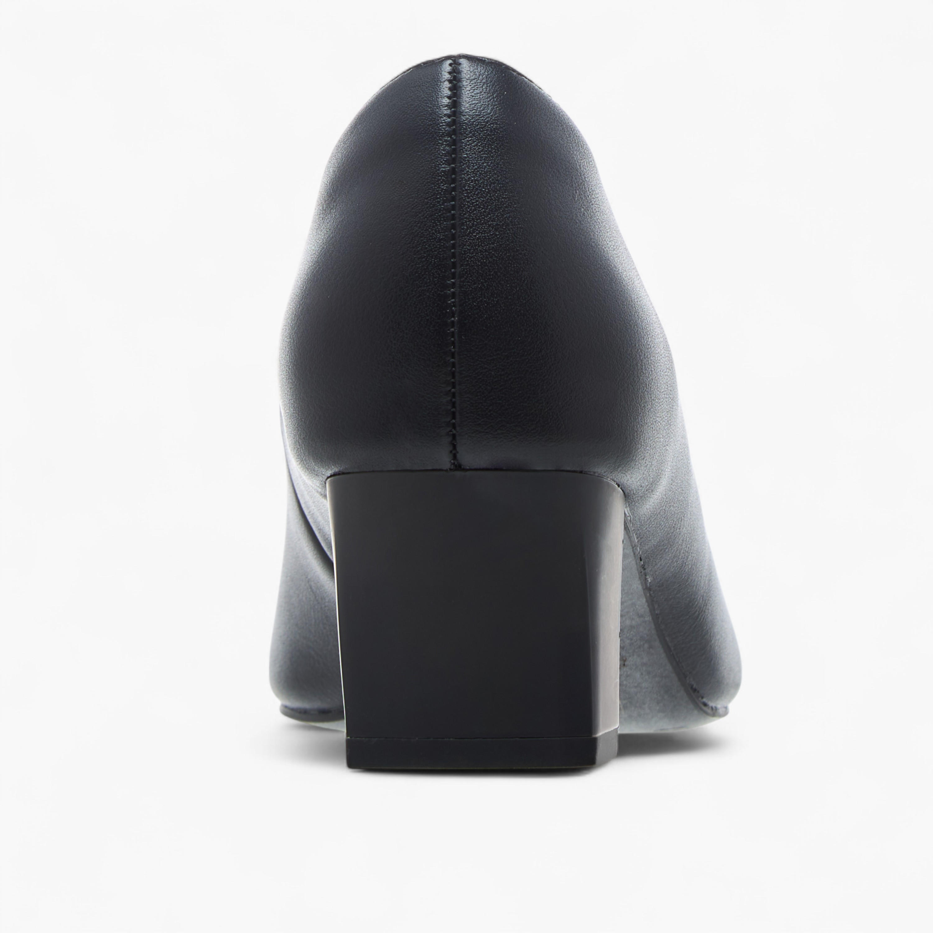 Elle Women's Logo Accent Slip-On Shoes with Block Heels - J00391-011-women-shoes-sandals-heeled-image-5
