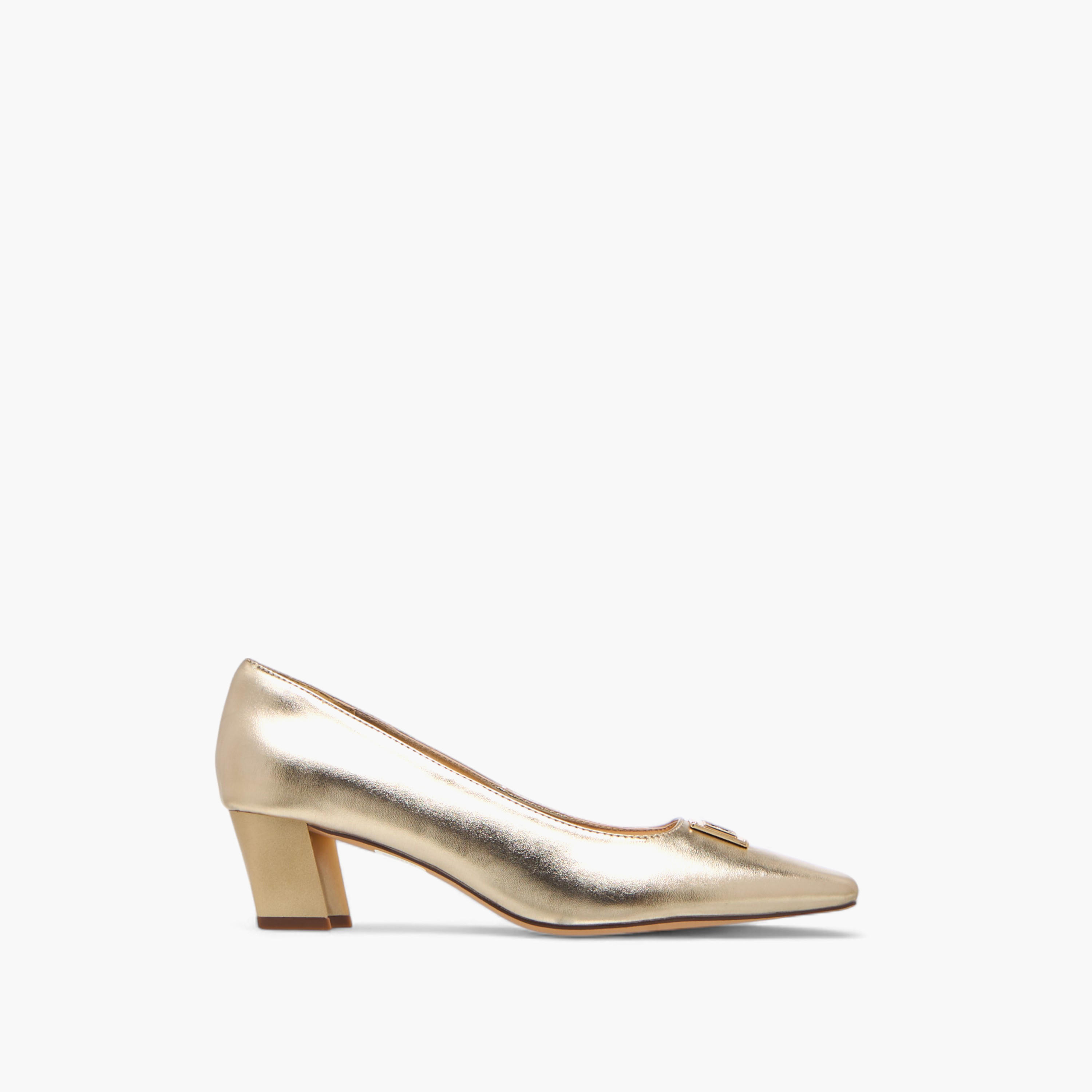 Elle Women's Logo Accent Slip-On Shoes with Block Heels - J00391-011-women-shoes-sandals-heeled-image-3