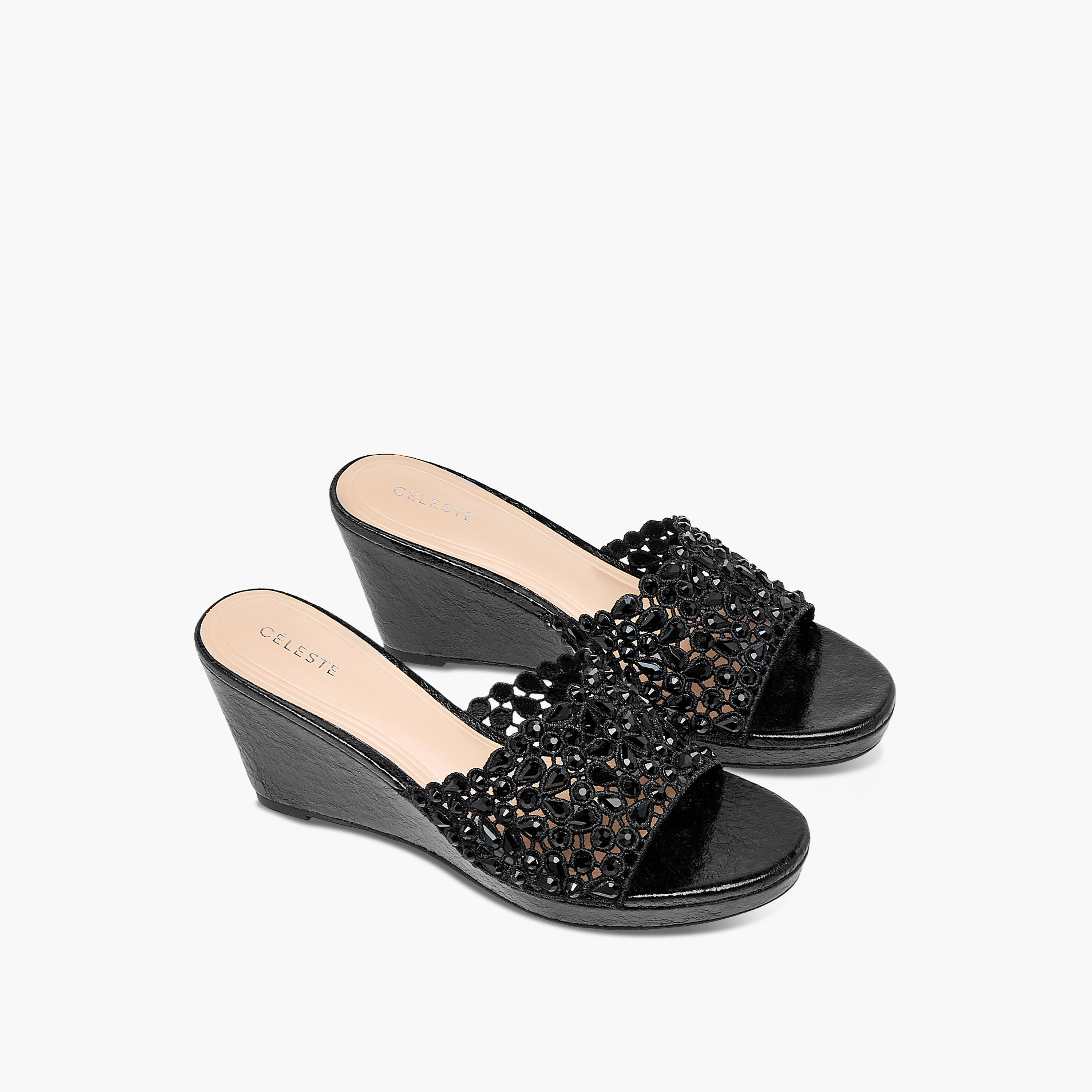 صندل ويدج دايمونت سهل الإغلاق للنساء من  سيليست-women-shoes-sandals-heeled-image-6