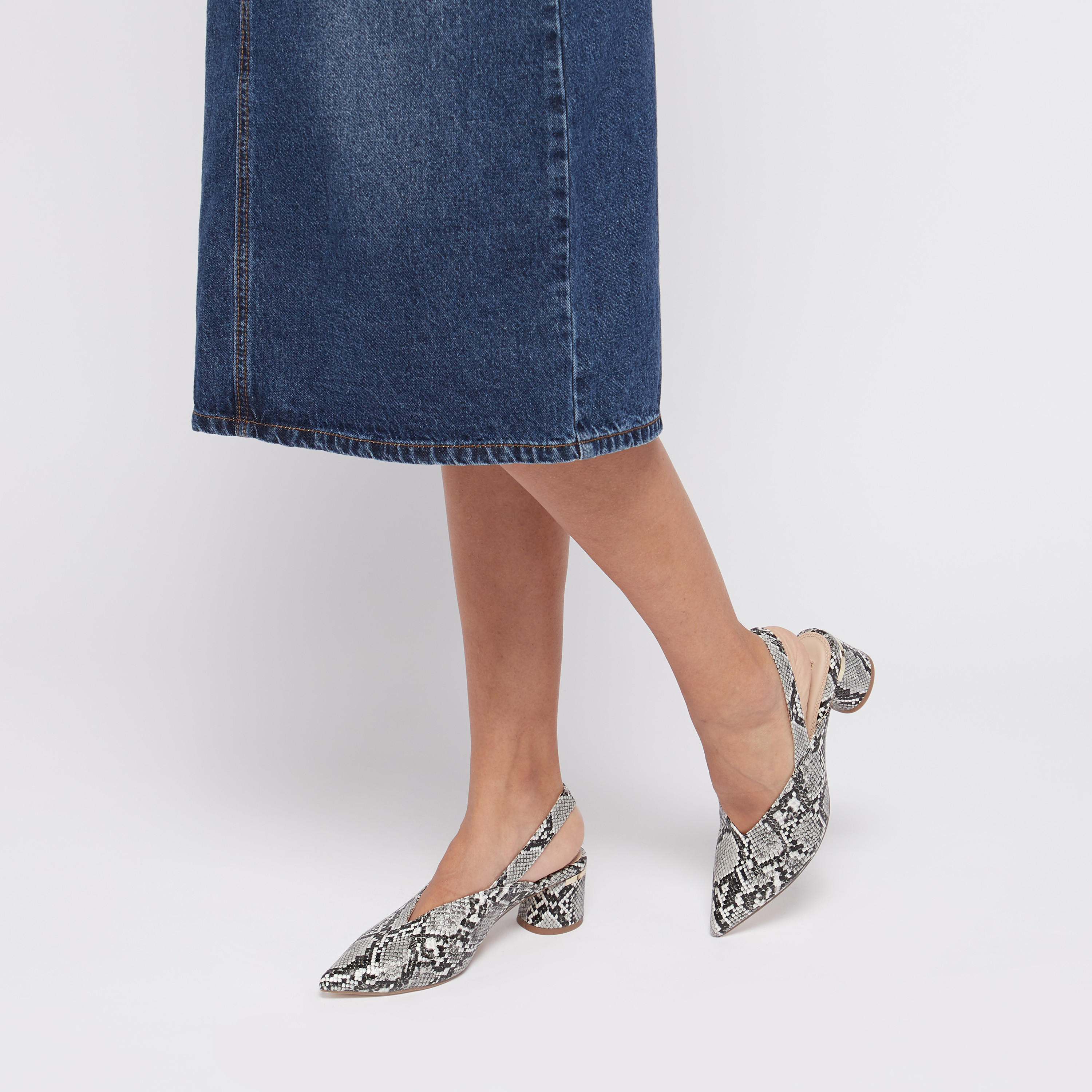 Pointed Toe Slingback Shoes with Block Heels-women-shoes-heels-image-7