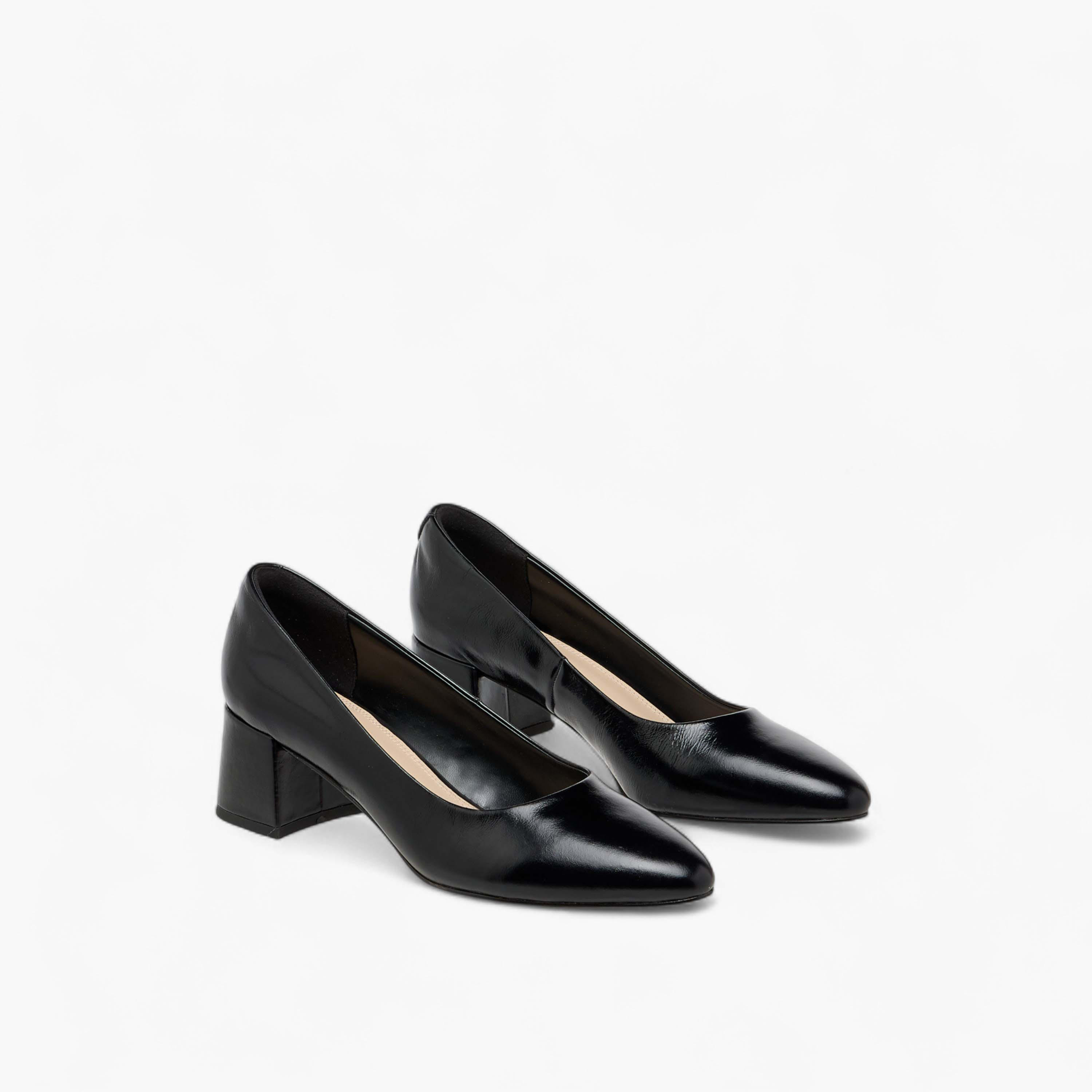 Celeste Women's Solid Slip-On Pumps with Block Heels-women-shoes-heels-image-1