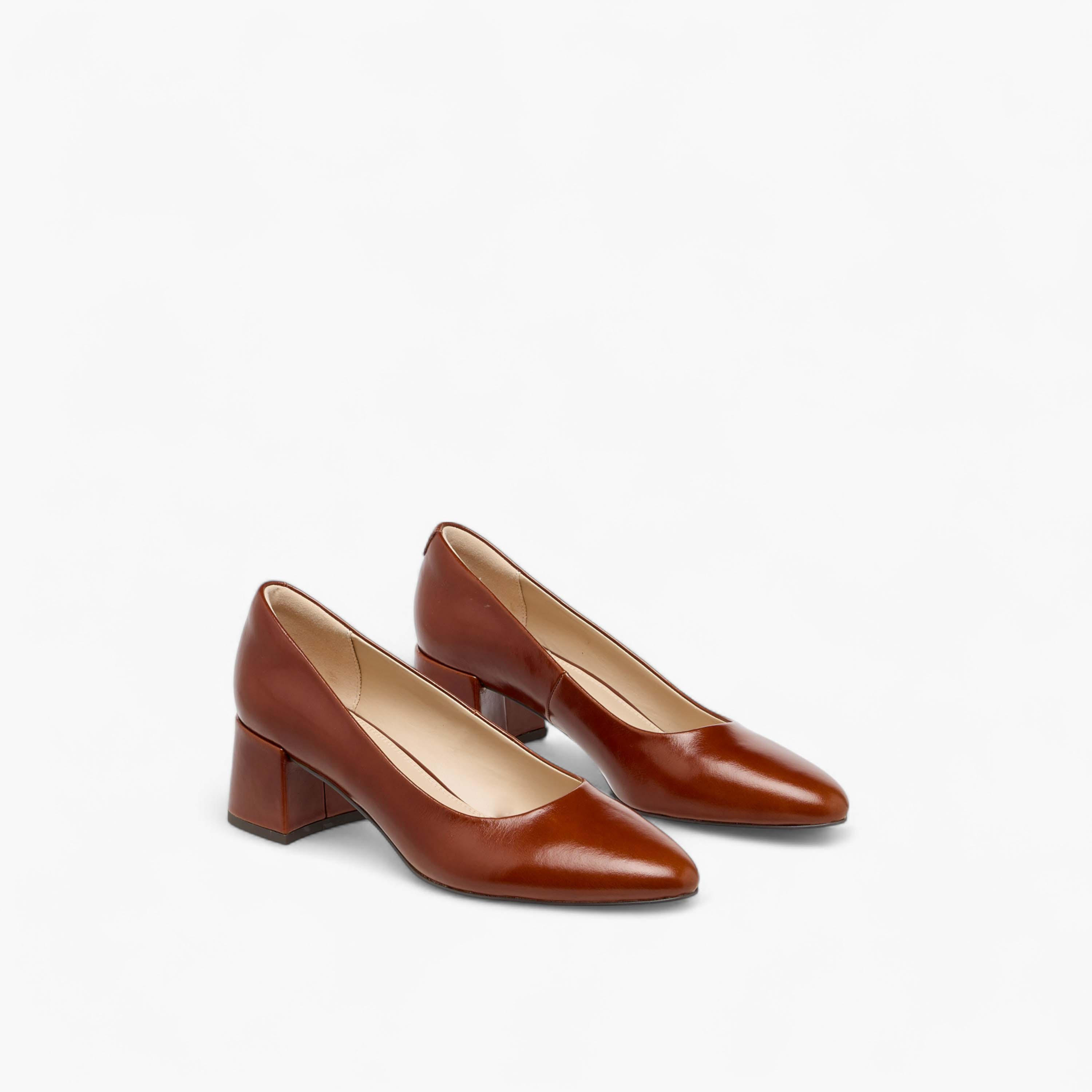 Celeste Women's Solid Slip-On Pumps with Block Heels-women-shoes-heels-image-1