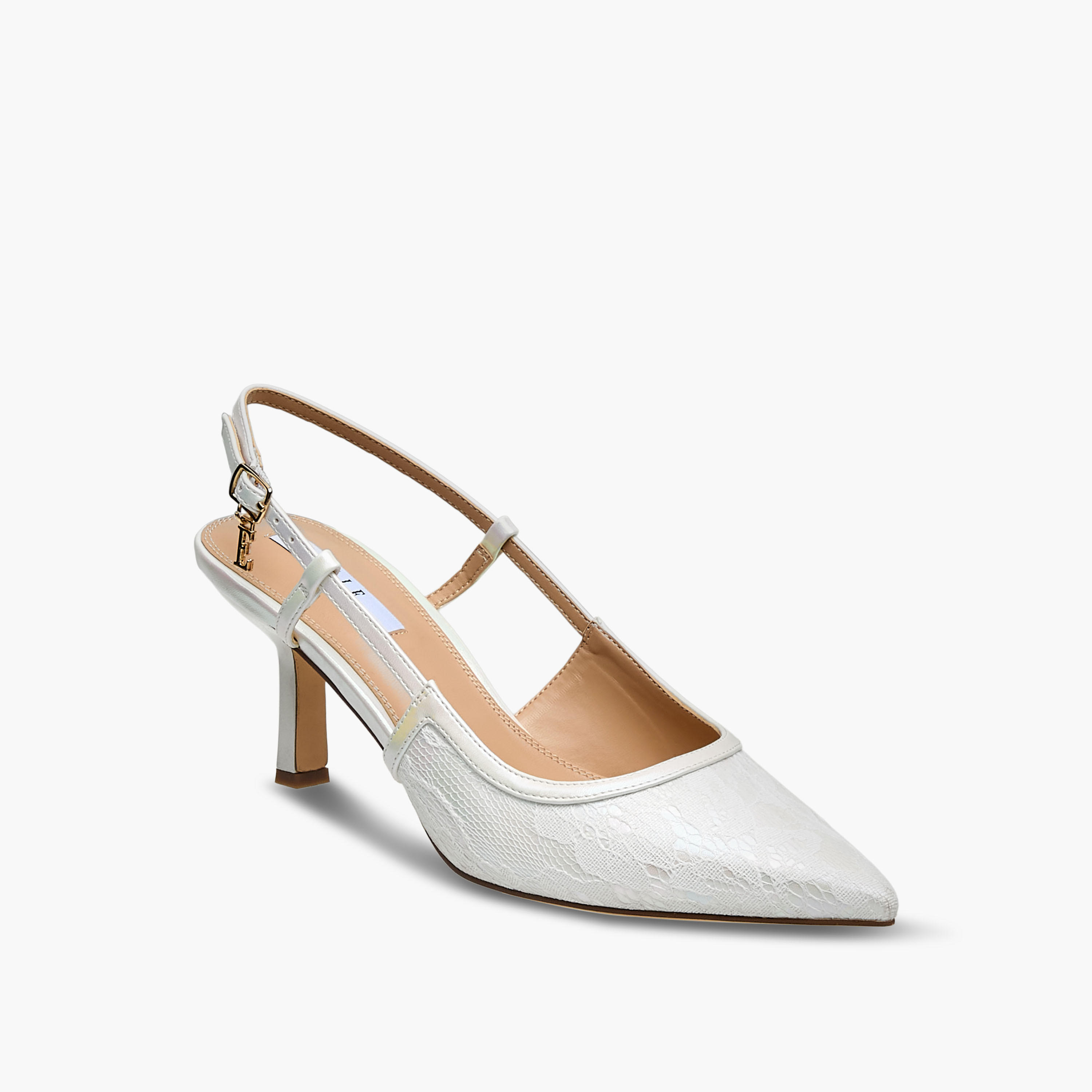 Elle Women Lace Textured Shoes-women-shoes-sandals-heeled-image-2