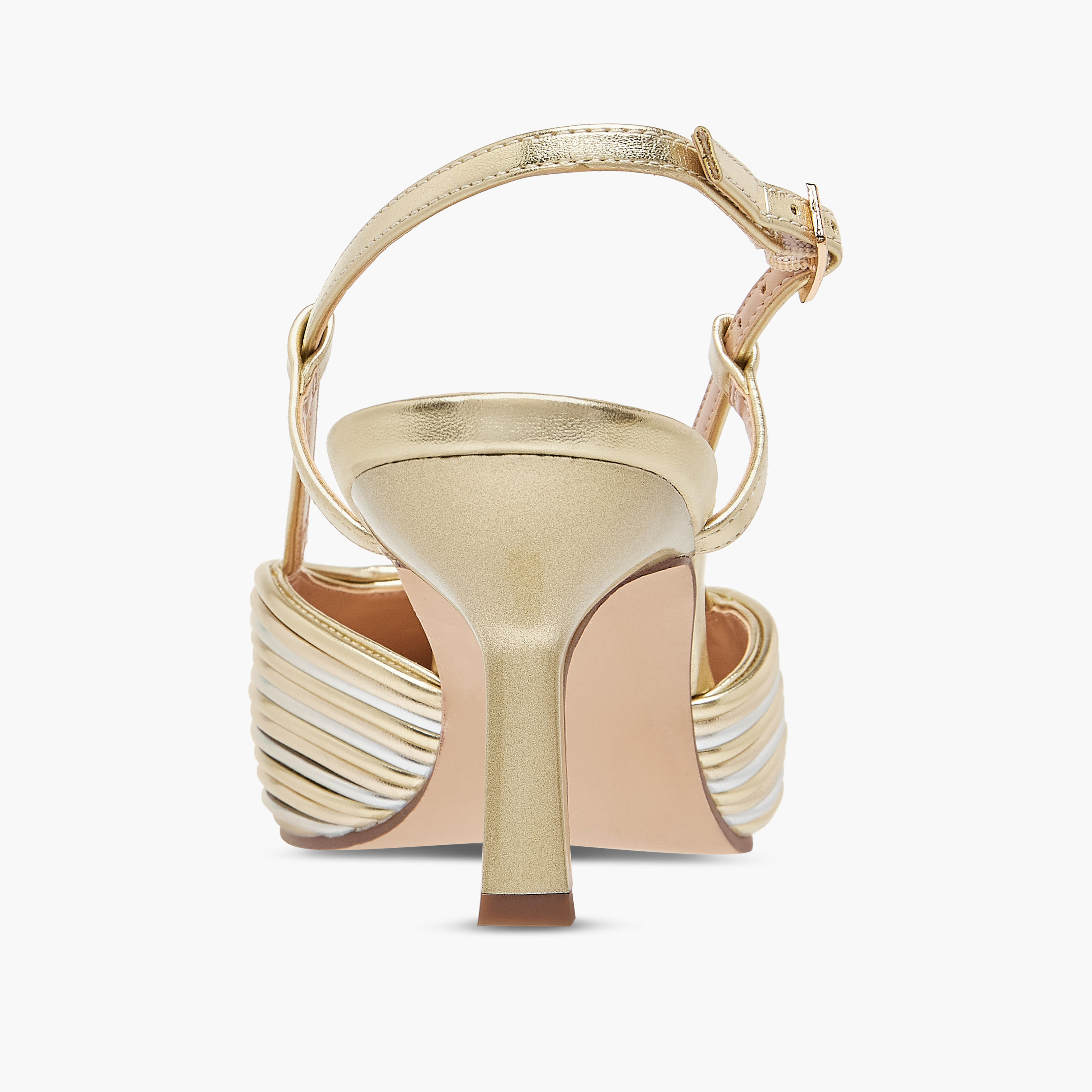 حذاء بكعب رفيع وإبزيم إغلاق وتزيينات شعار للنساء من إيل-women-shoes-heels-image-5
