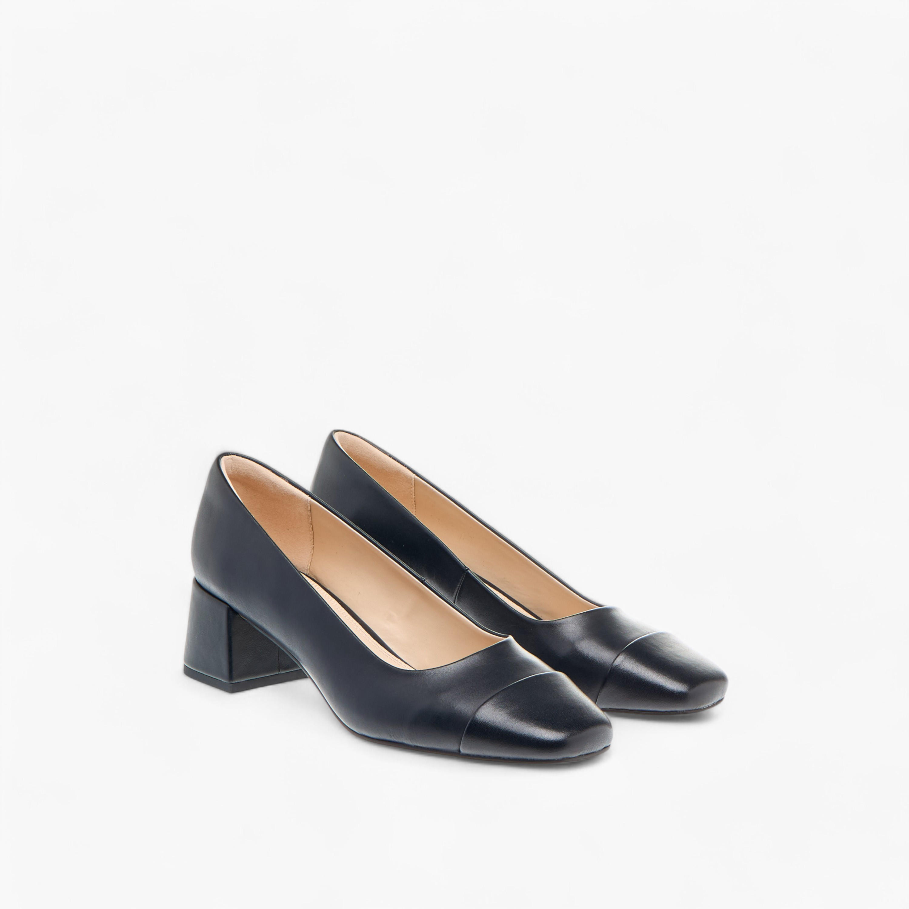 Celeste Women's Panelled Slip-On Shoes with Block Heels-women-shoes-heels-image-1