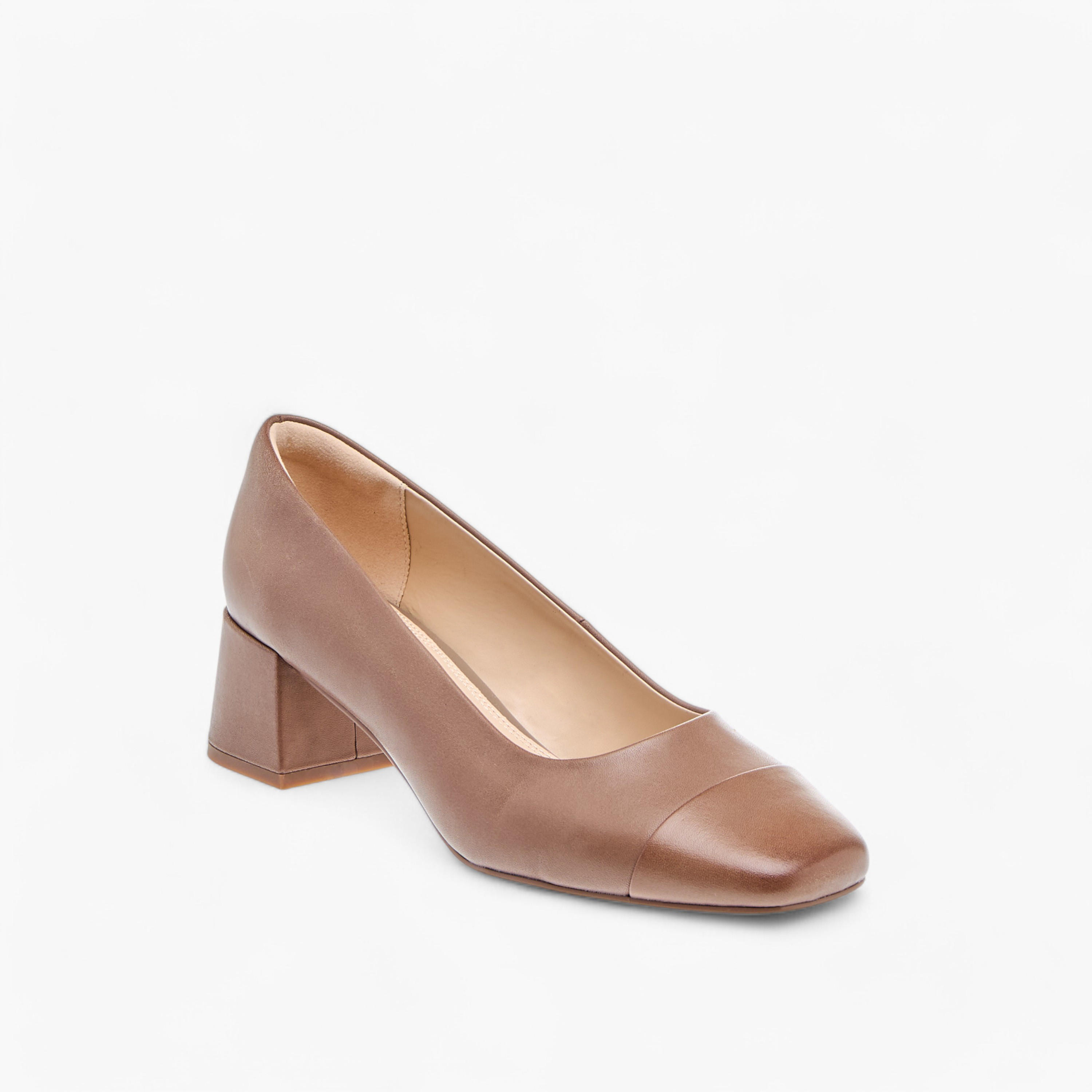 Celeste Women's Panelled Slip-On Shoes with Block Heels-women-shoes-heels-image-2