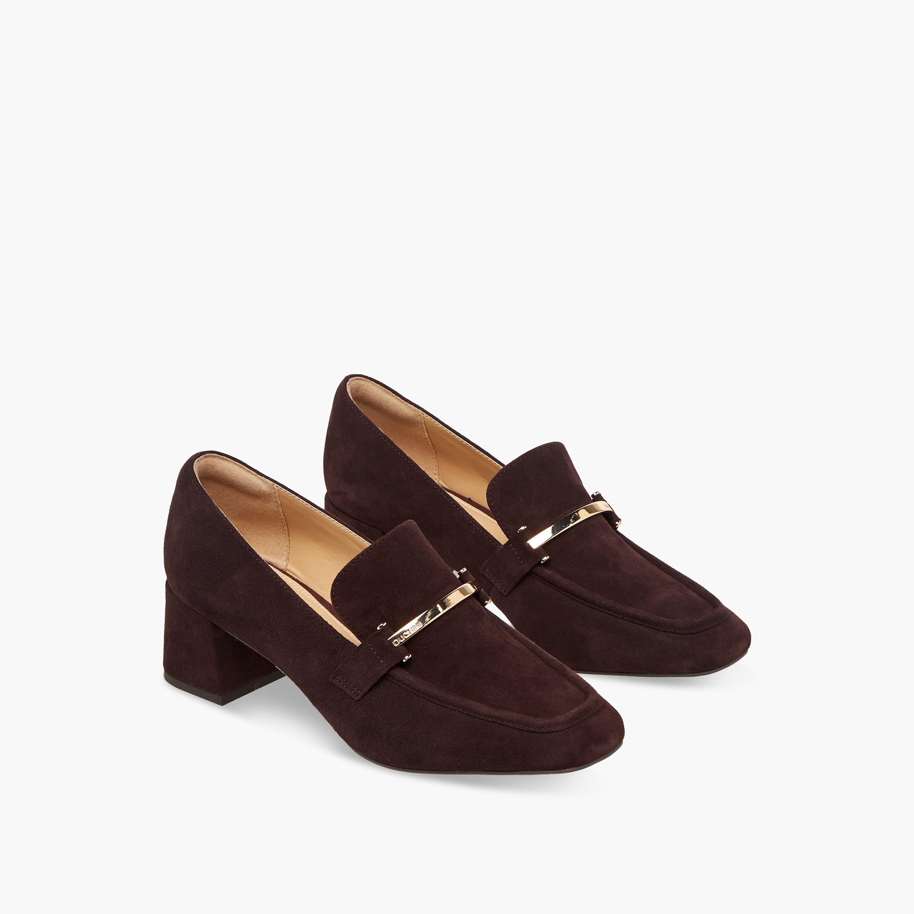 حذاء سهل الارتداء جلد بكعب سميك للنساء من دوتشيني-women-shoes-loafersandmoccasins-image-1