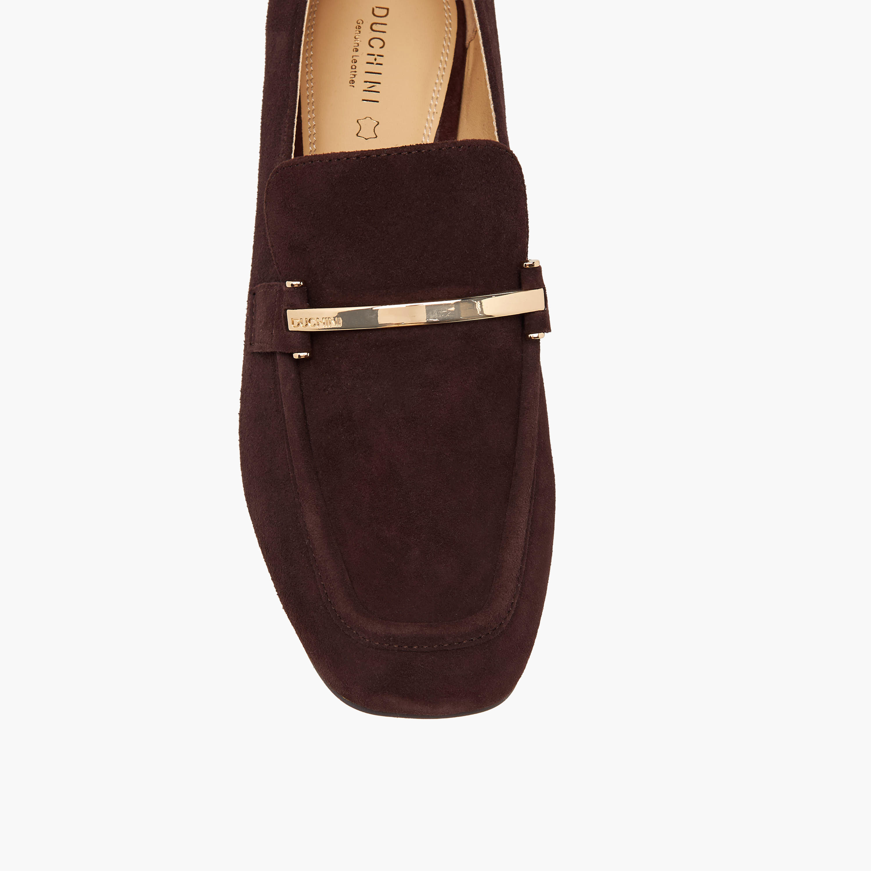 حذاء سهل الارتداء جلد بكعب سميك للنساء من دوتشيني-women-shoes-loafersandmoccasins-image-4