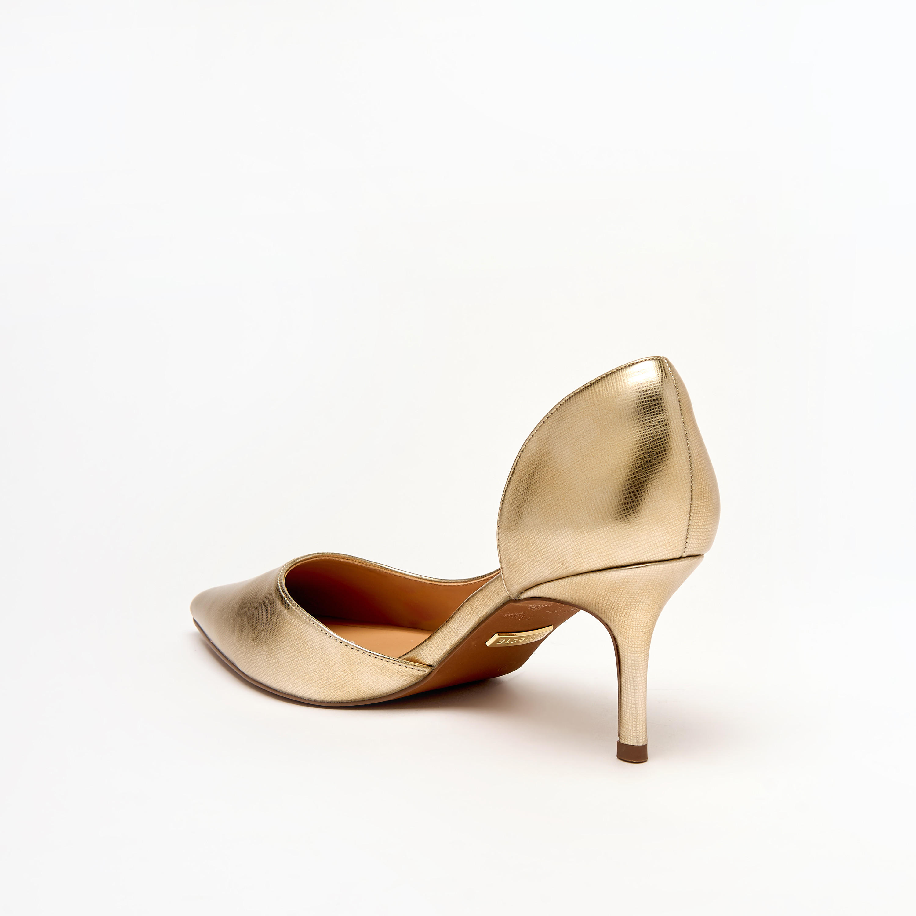 Celeste Women's Textured Slip-On Pumps with Stiletto Heels-women-shoes-heels-image-2