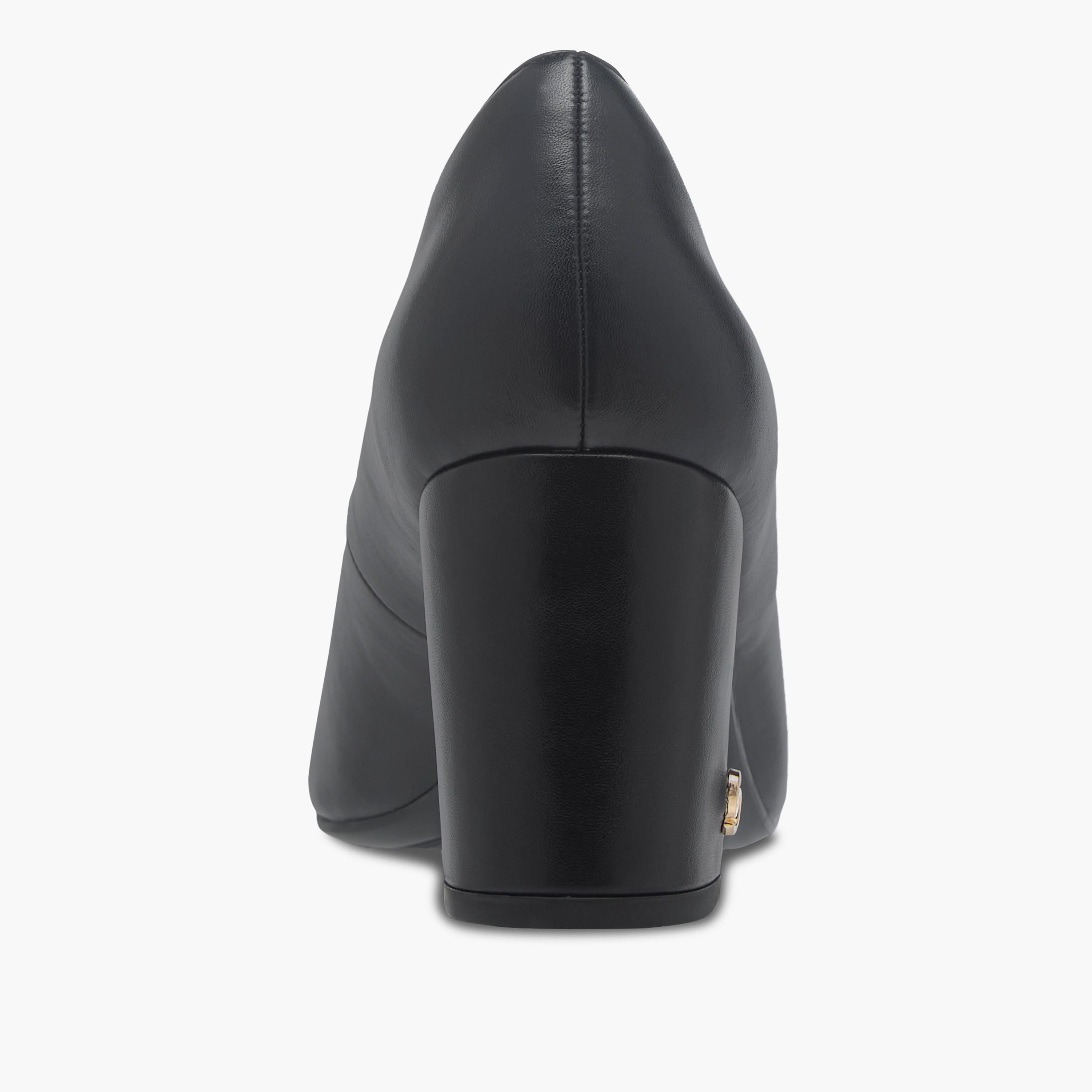 Celeste Women's Solid Pointed Toe Slip-On Shoes with Block Heels-women-shoes-heels-image-5