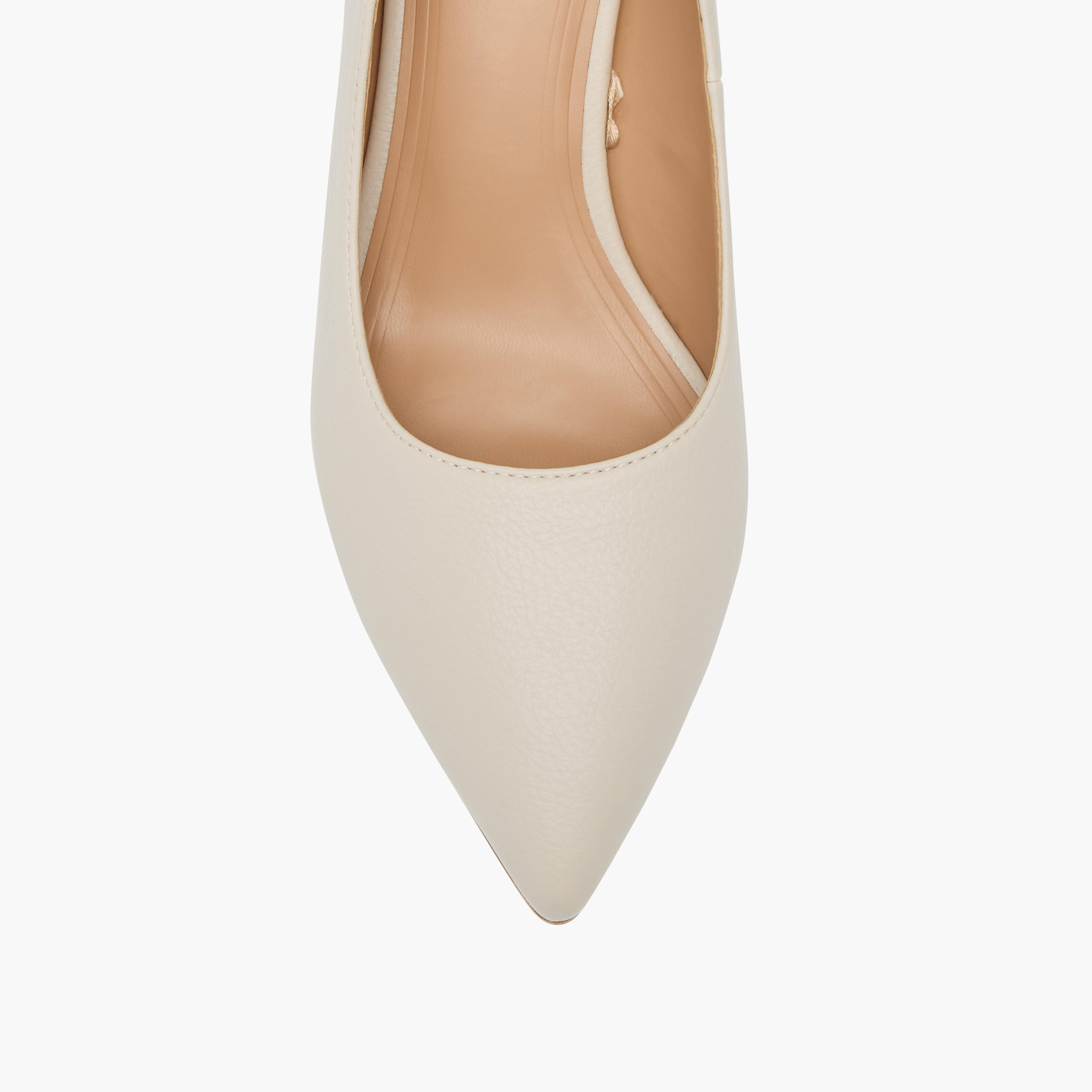 Celeste Women's Solid Pointed Toe Slip-On Shoes with Block Heels-women-shoes-heels-image-4