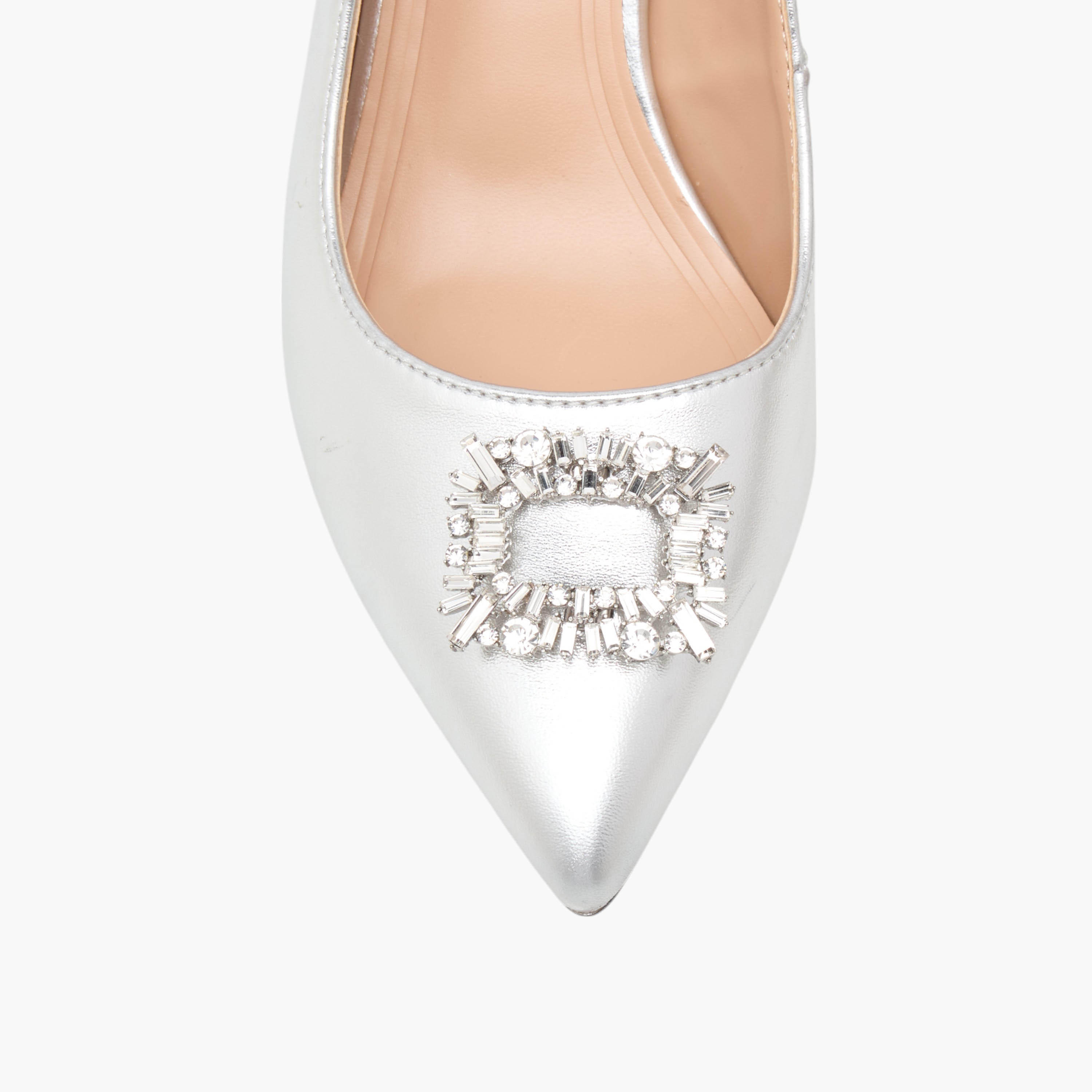 Celeste Women's Solid Slingback Shoes with Block Heels and Embellished Accent-women-shoes-heels-image-4