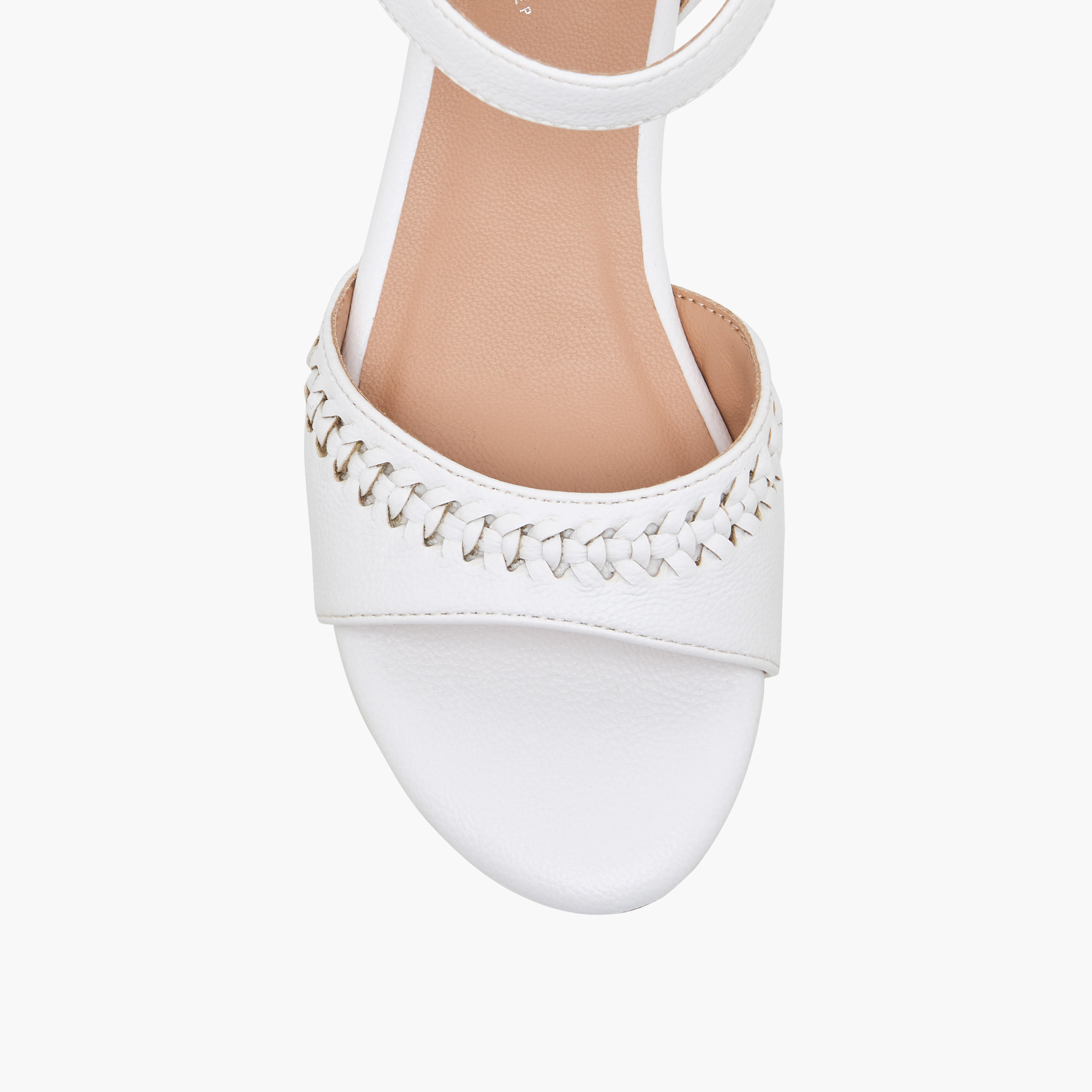 Celeste Girls Braided Block Heel Sandals-girls-shoes-sandals-image-4