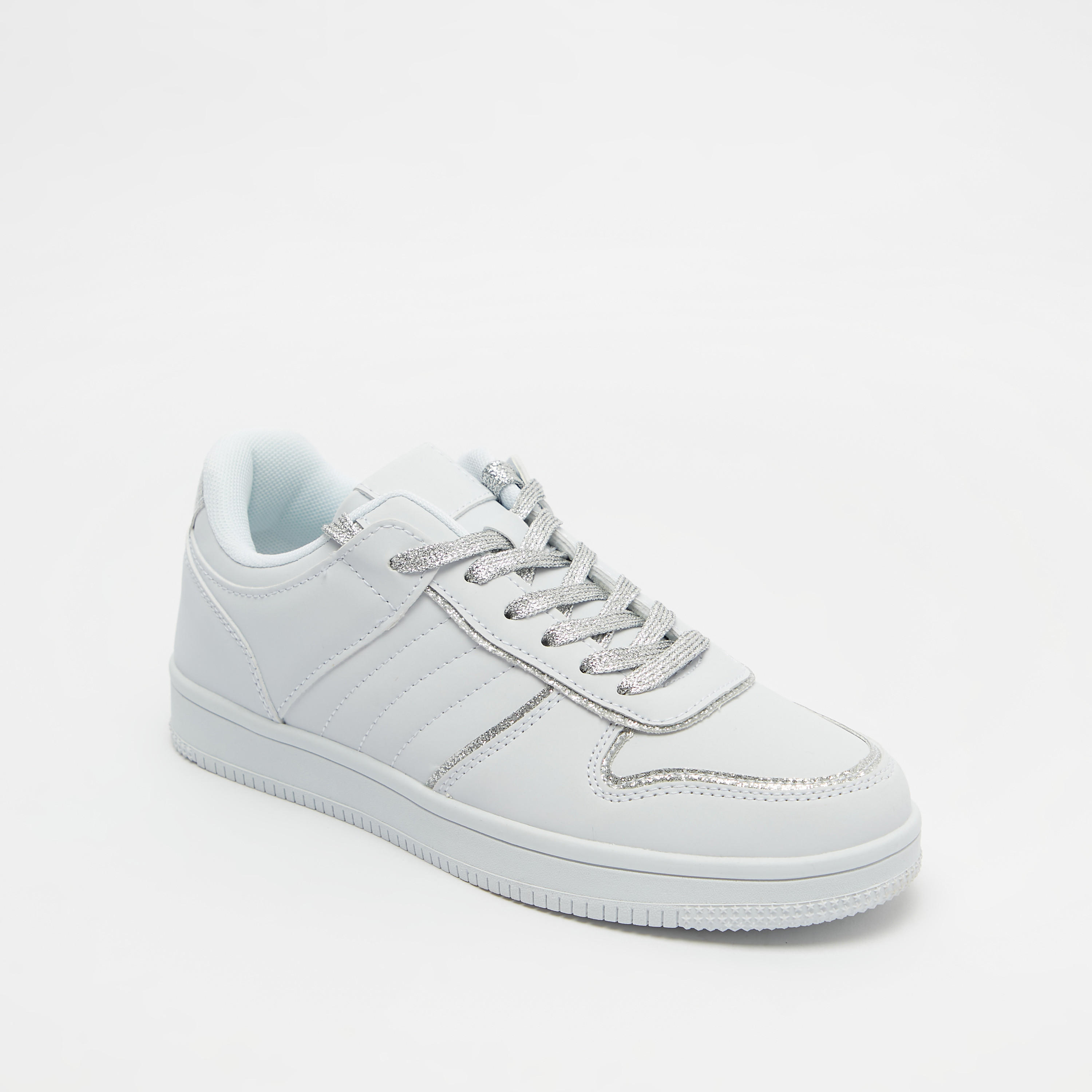 حذاء سنيكرز برباط إغلاق وشرائط من ميسي-women-shoes-sneakers-image-2