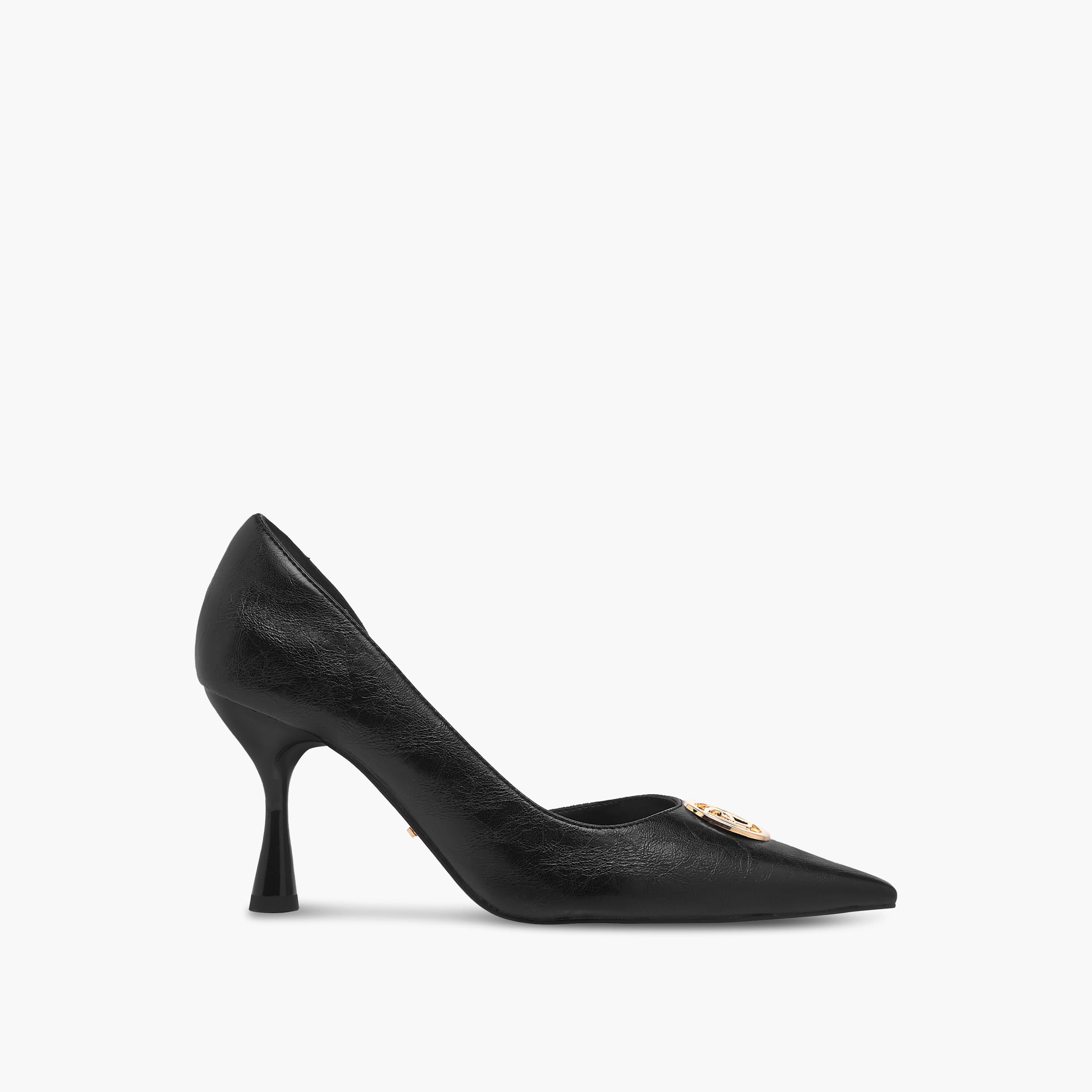 حذاء سهل الارتداء بزخارف شعار وكعب رفيع من بابريكا-women-shoes-heels-image-8