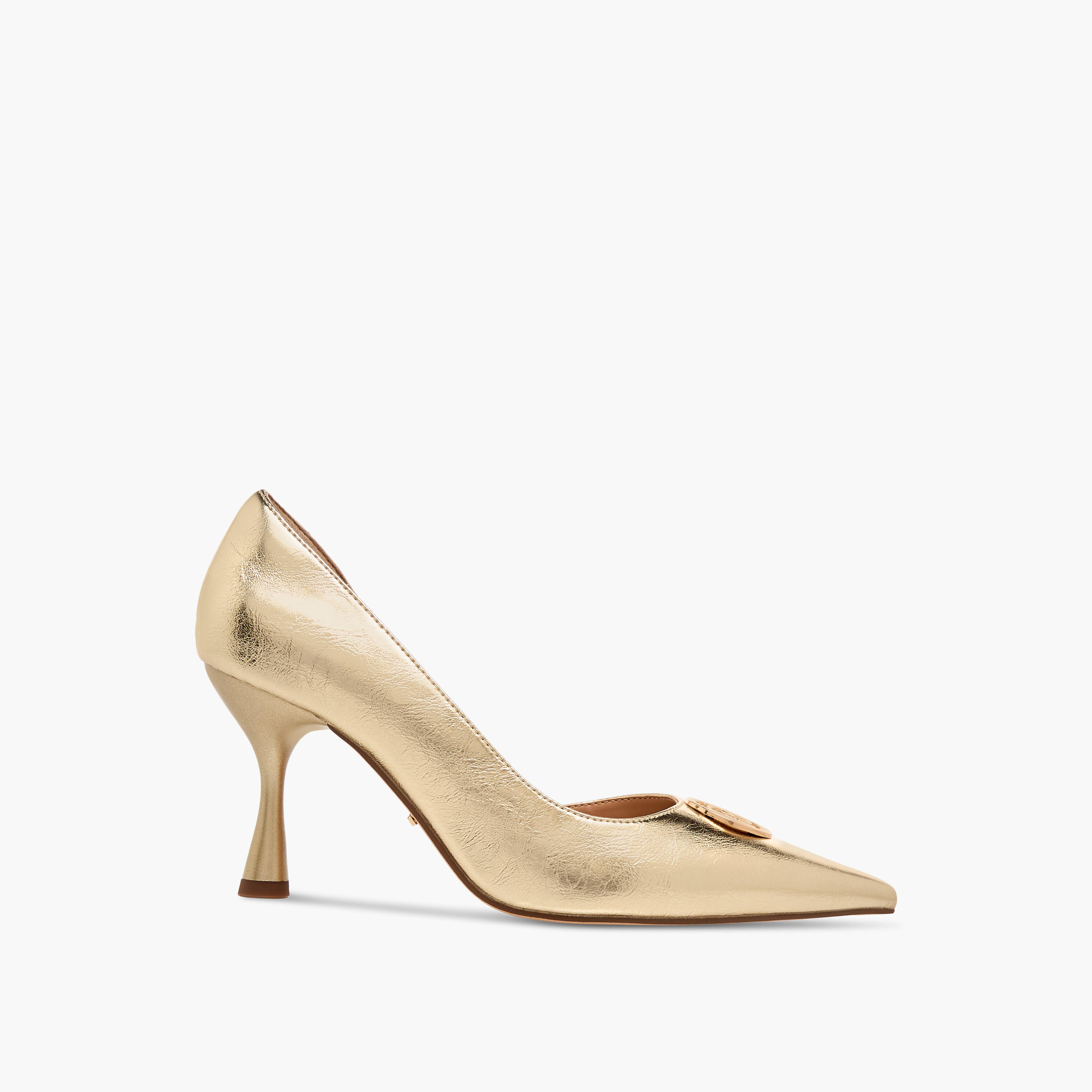 حذاء سهل الارتداء بزخارف شعار وكعب رفيع من بابريكا-women-shoes-heels-image-3